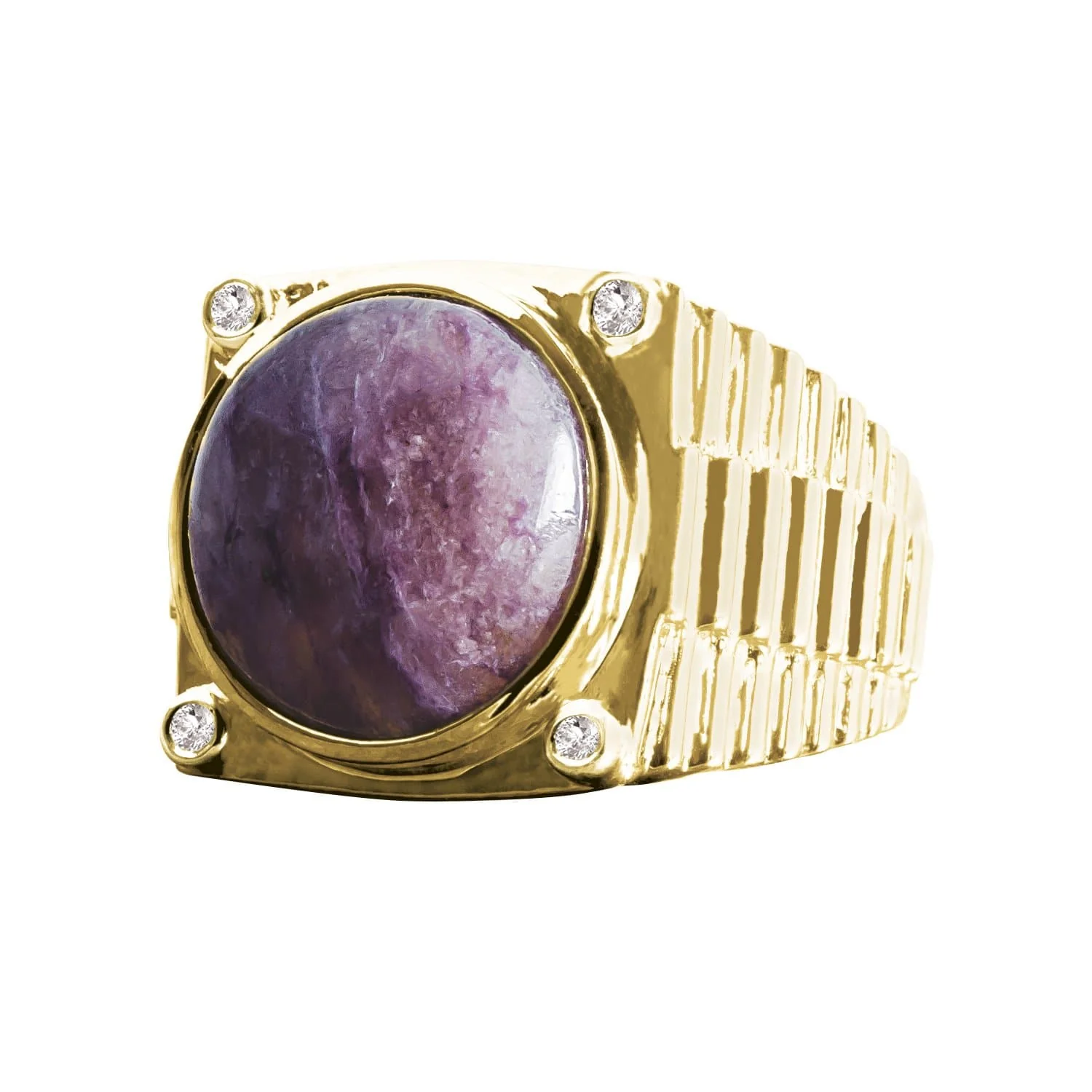 Chicago Charoite Ring - Image 3