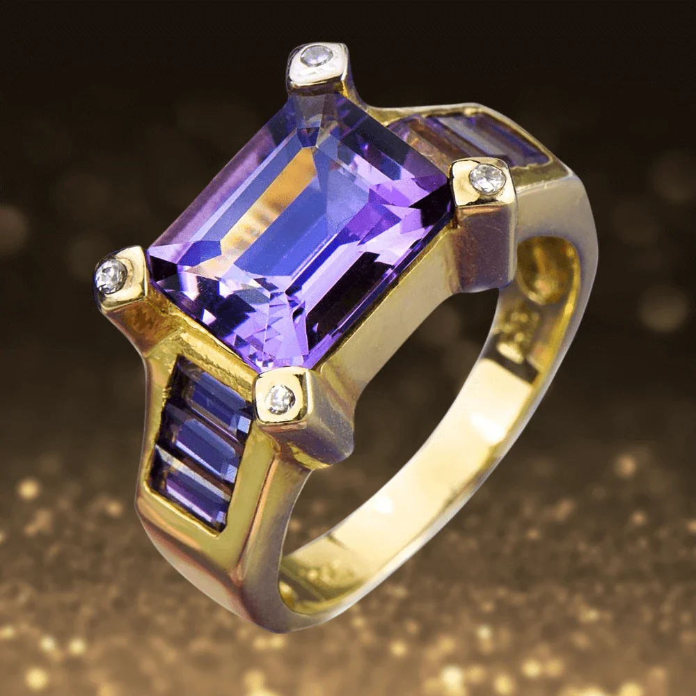 Cleopatra Amethyst Ring - Image 2
