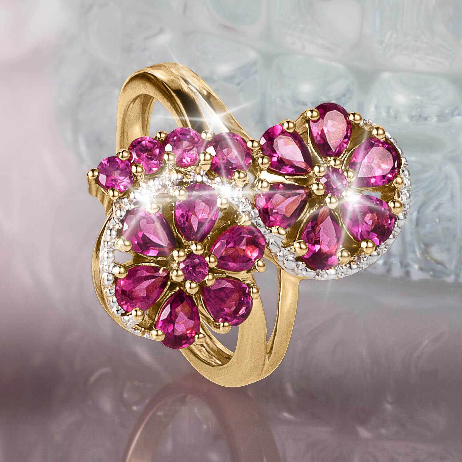 Cocktail Hour Rhodolite Ring - Image 2