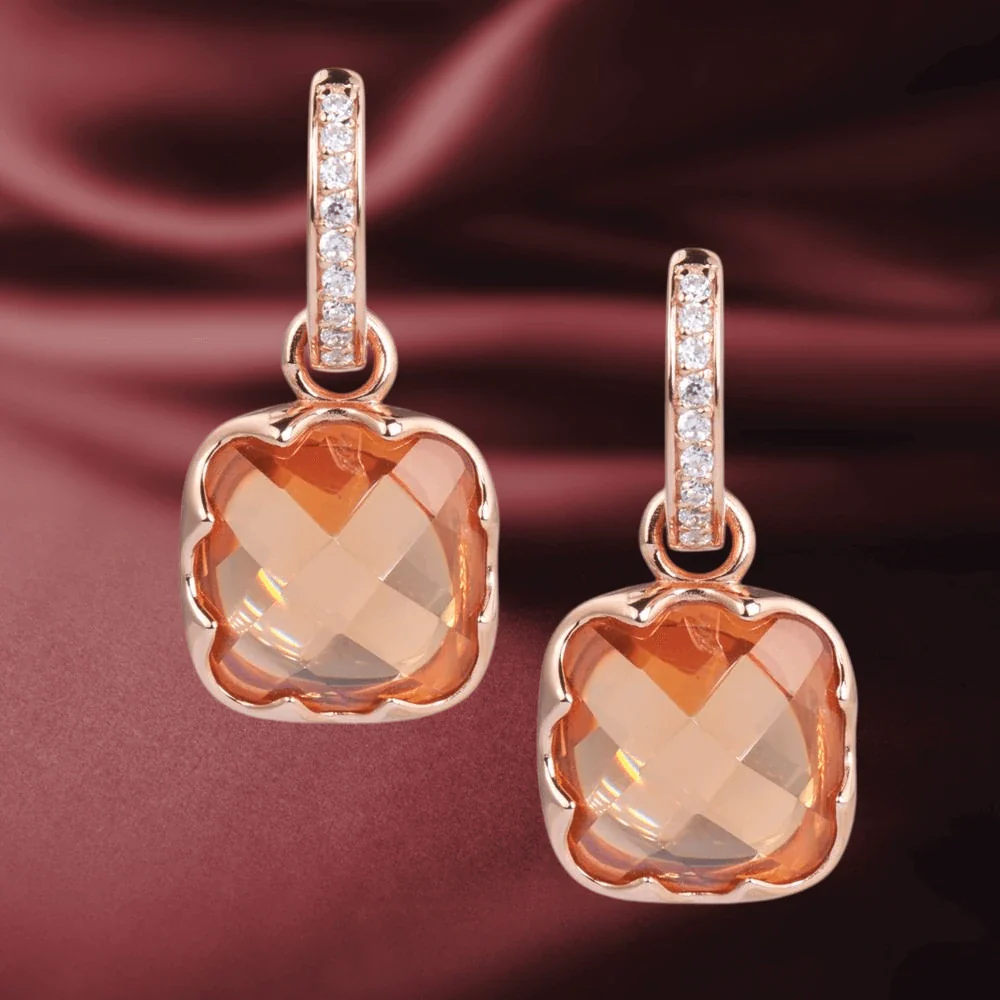 Cognac Earrings - Image 2