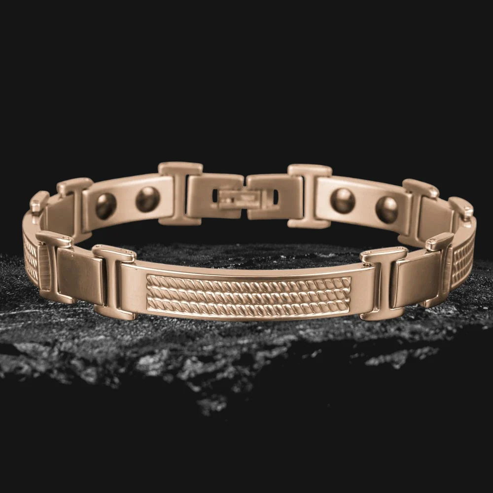 Columbus Magnetic Rose Gold Bracelet - Image 2