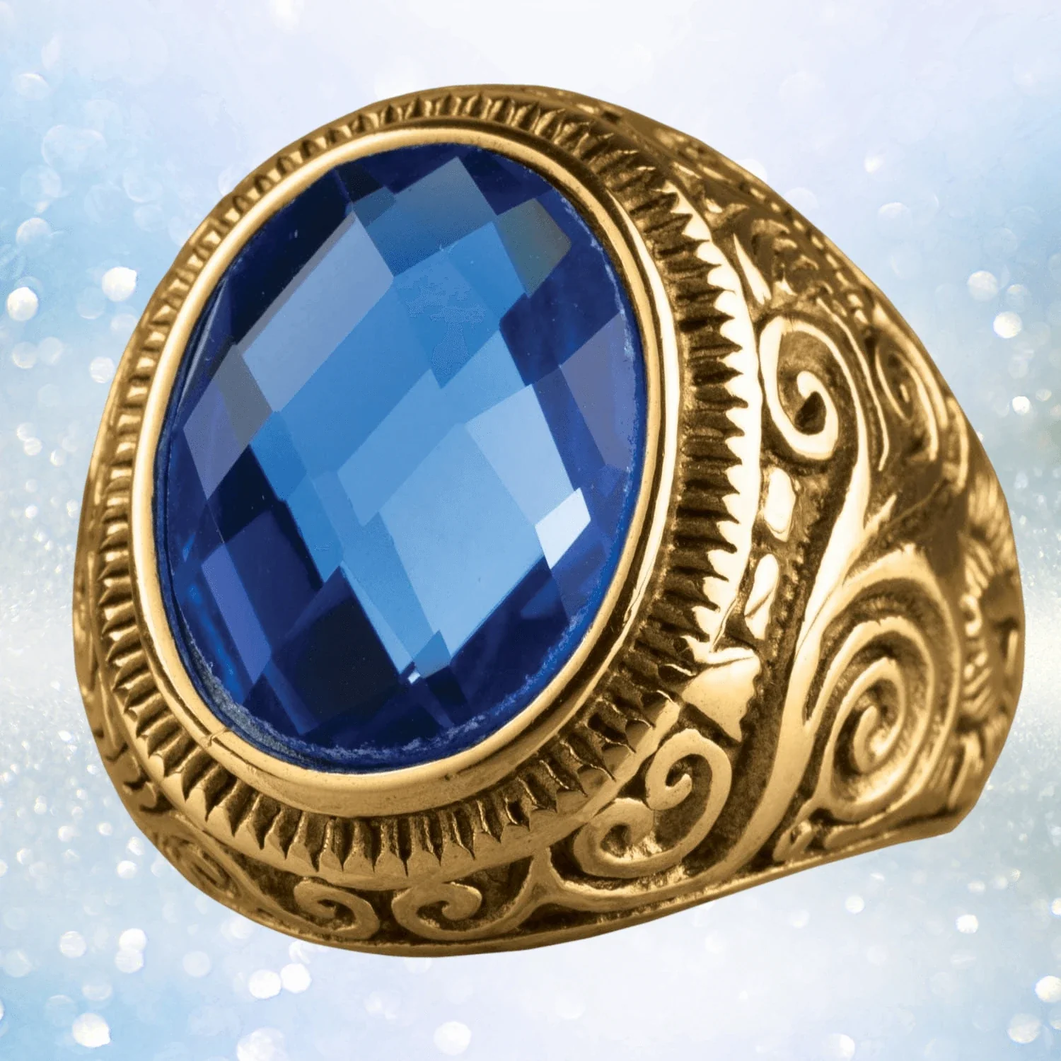 Crusoe Blue Ring - Image 2