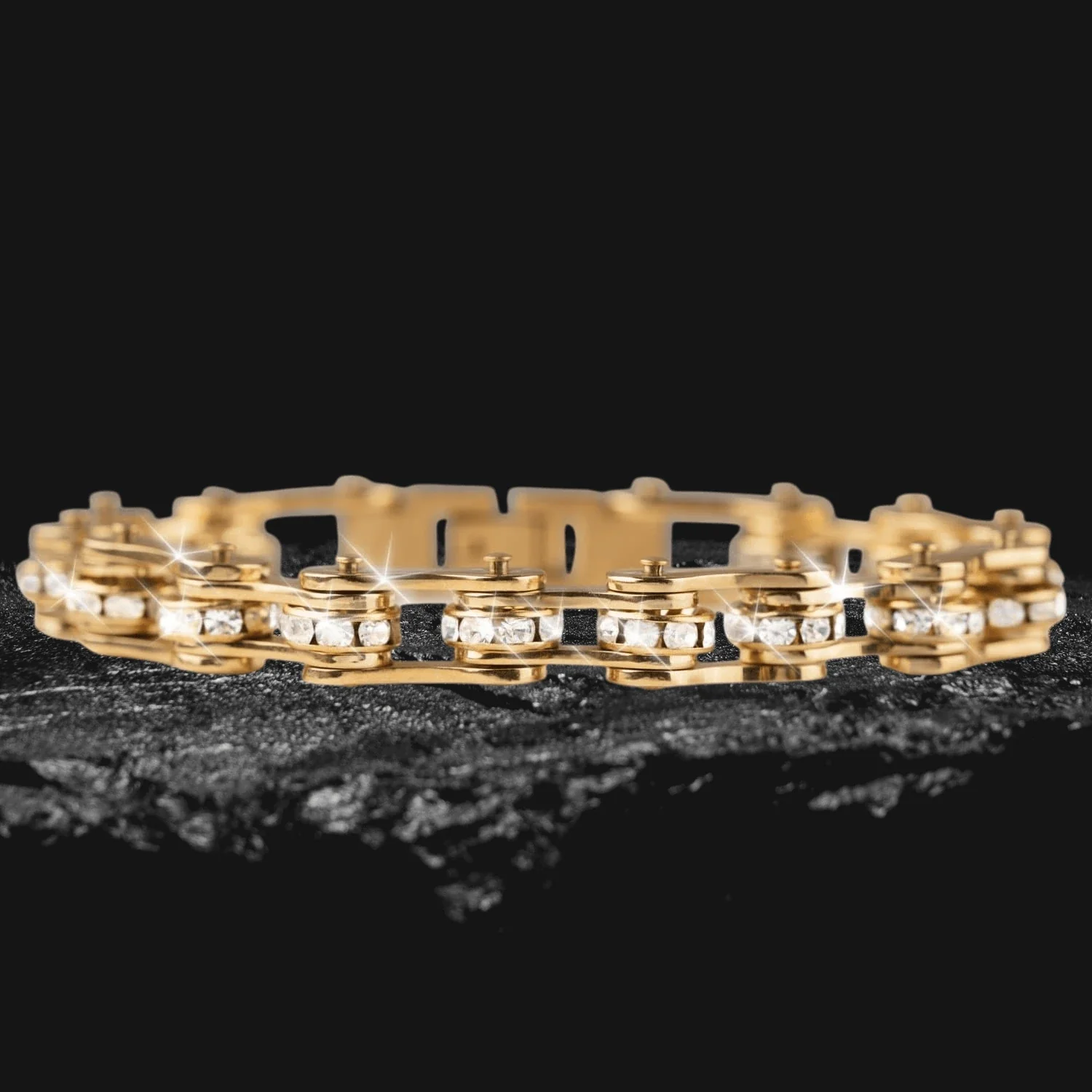 Crystal Bikechain Bracelet - Image 3