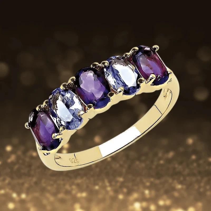 Dafina Tanzanite Ring - Image 2
