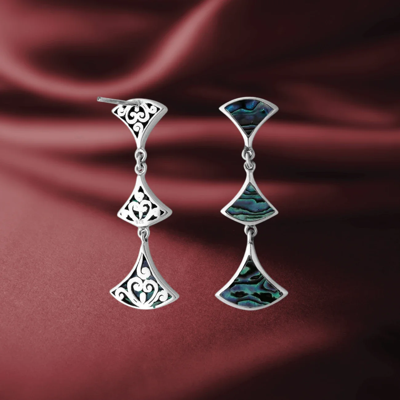 Danjo Abalone Earrings - Image 2