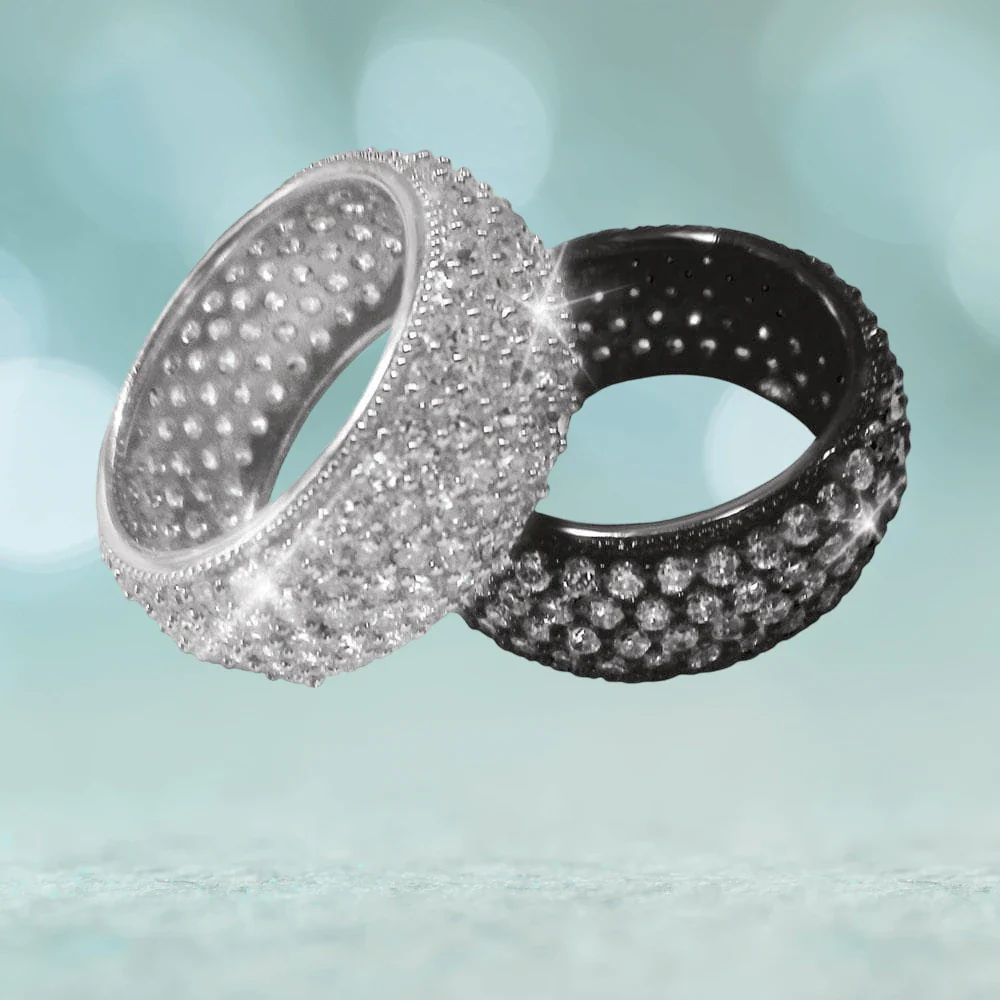 Dash Black Rhodium Ring - Image 2