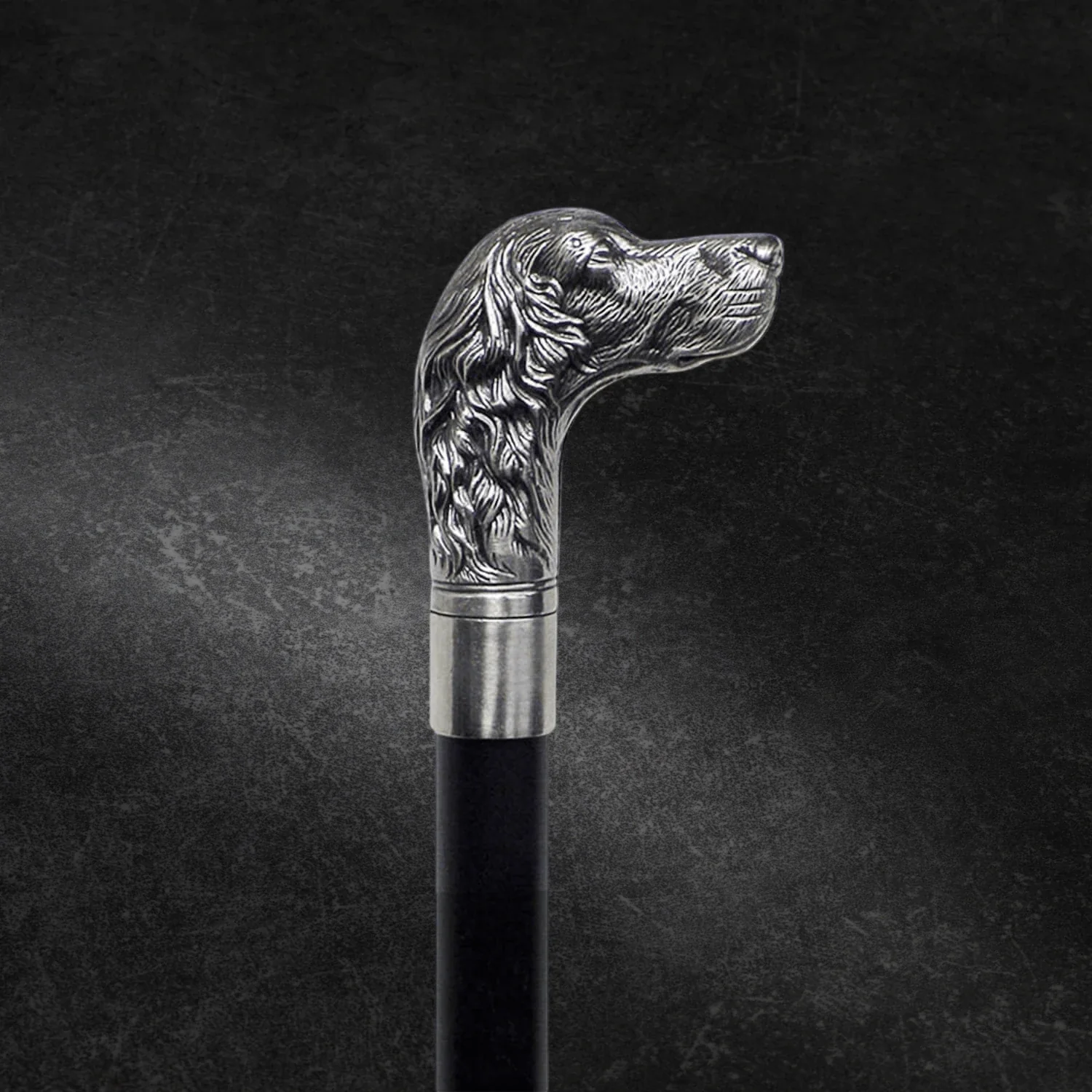 Distinguished Explorer Dog Head Walking Cane - Image 2