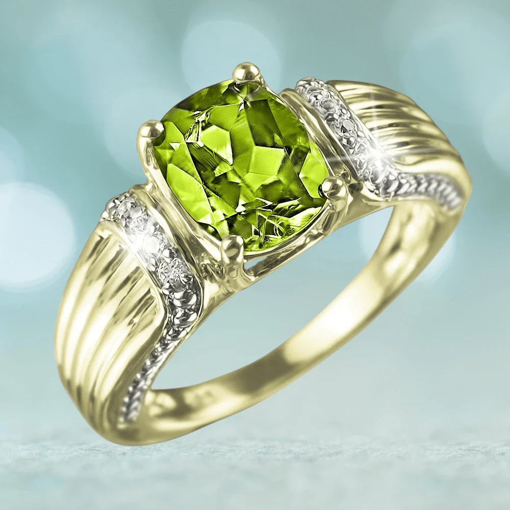 Dolce Vita Peridot Ring - Image 2