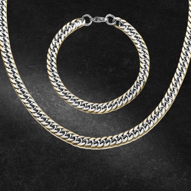 Double Curb Gold Edged Set - Image 2
