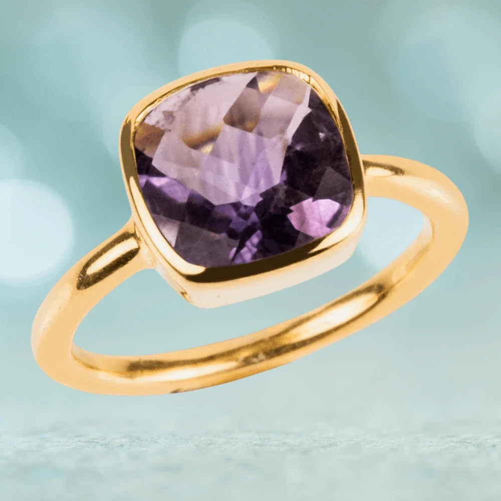 Dream Gems Ring Amethyst Purple - Image 2
