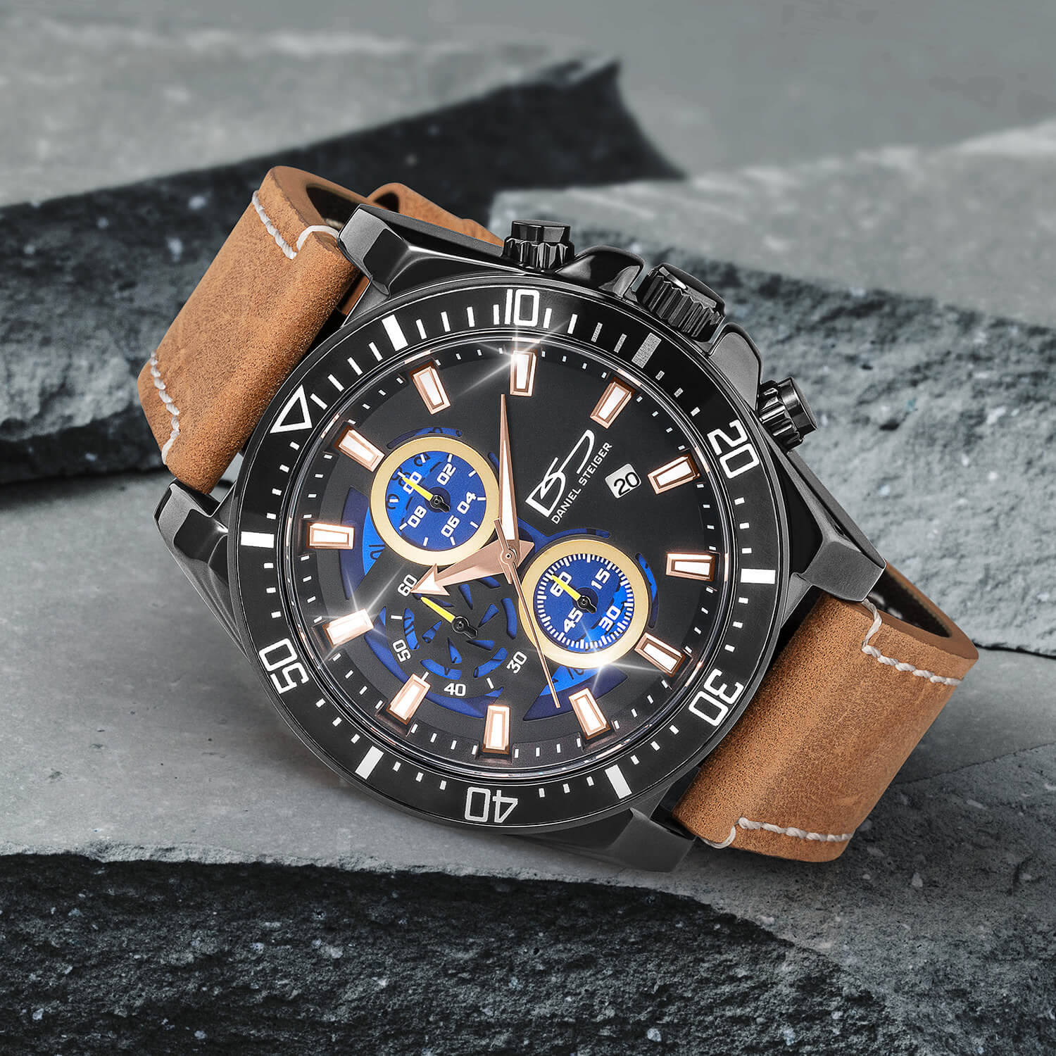 Dynamic Camel Men's Watch - Image 2