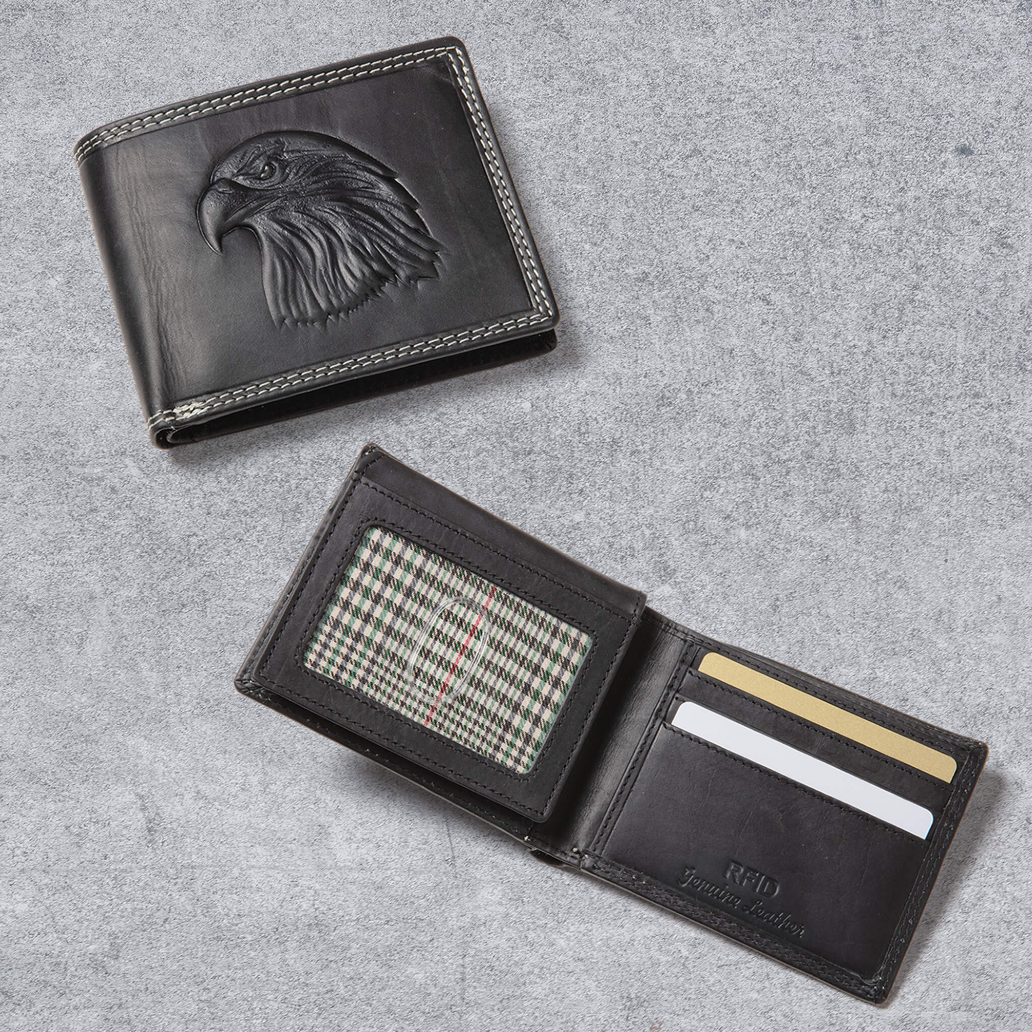 Eagle Predator Leather Wallet - Image 3