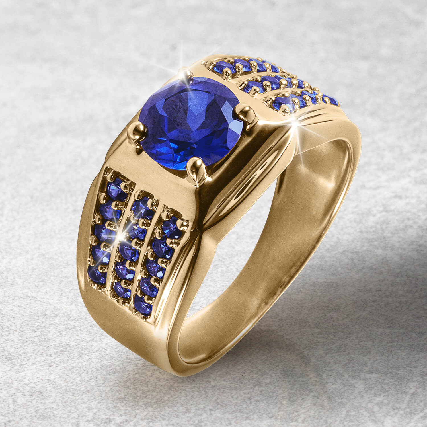 Electro Techmaster Midnight Men's Ring - Image 2