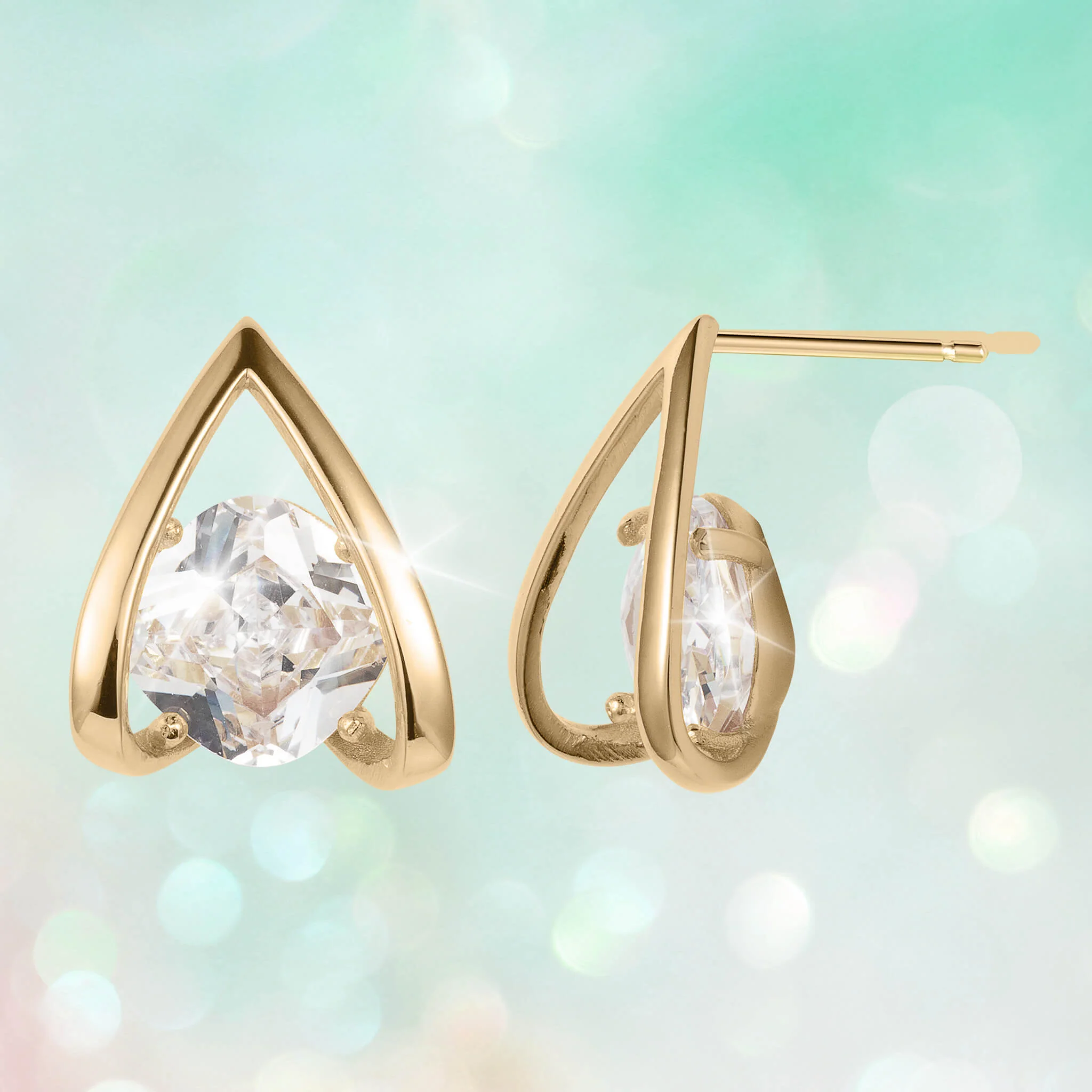 Ella Teardrop Earrings - Image 2