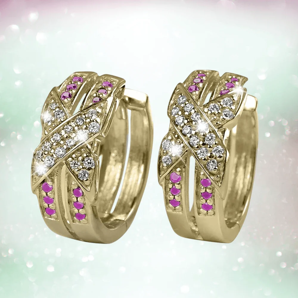 Embrace Gold Earrings - Image 2