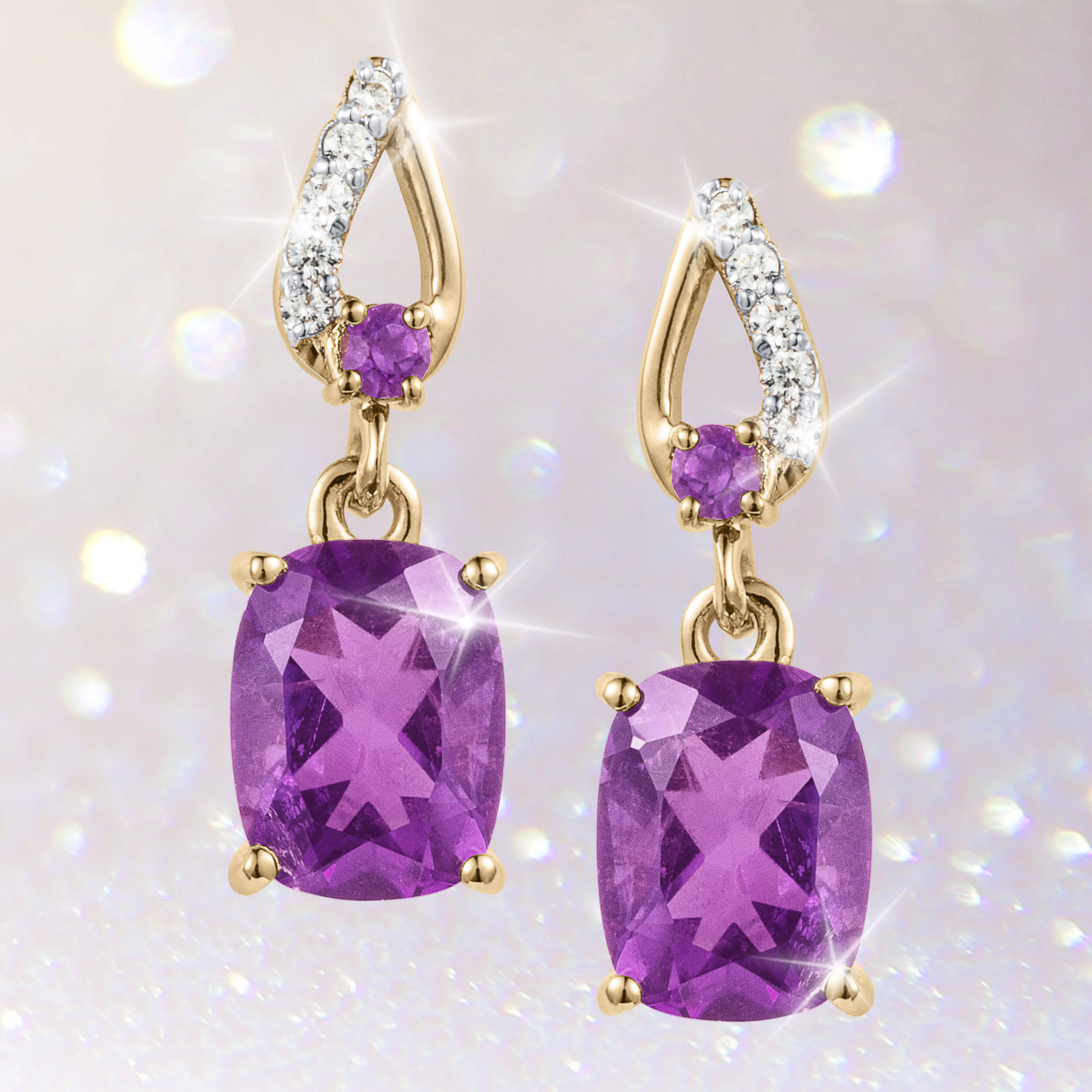 Enchanted Amethyst Earring - Image 2