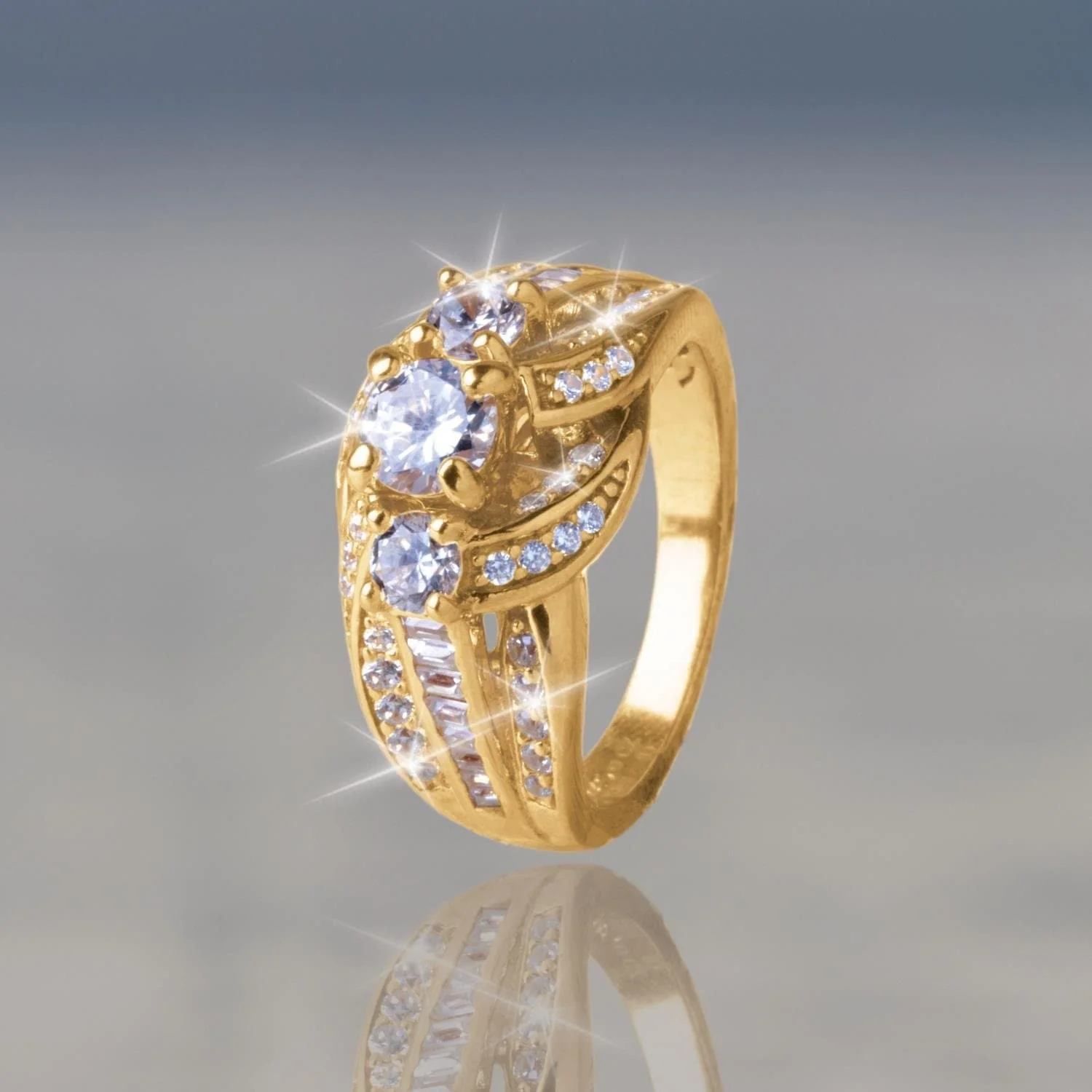Enrobed Trilogy Ring - Image 3