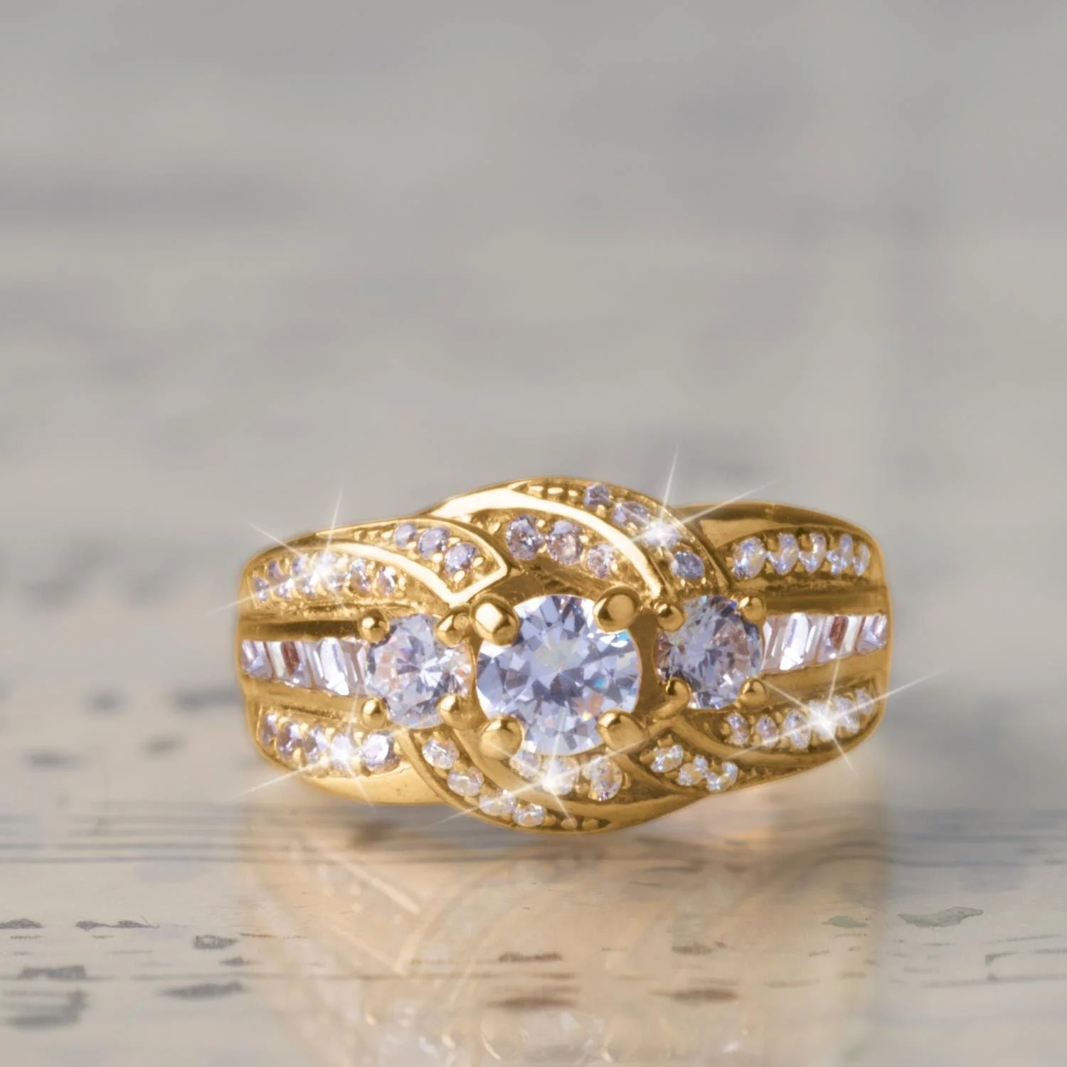 Enrobed Trilogy Ring - Image 4
