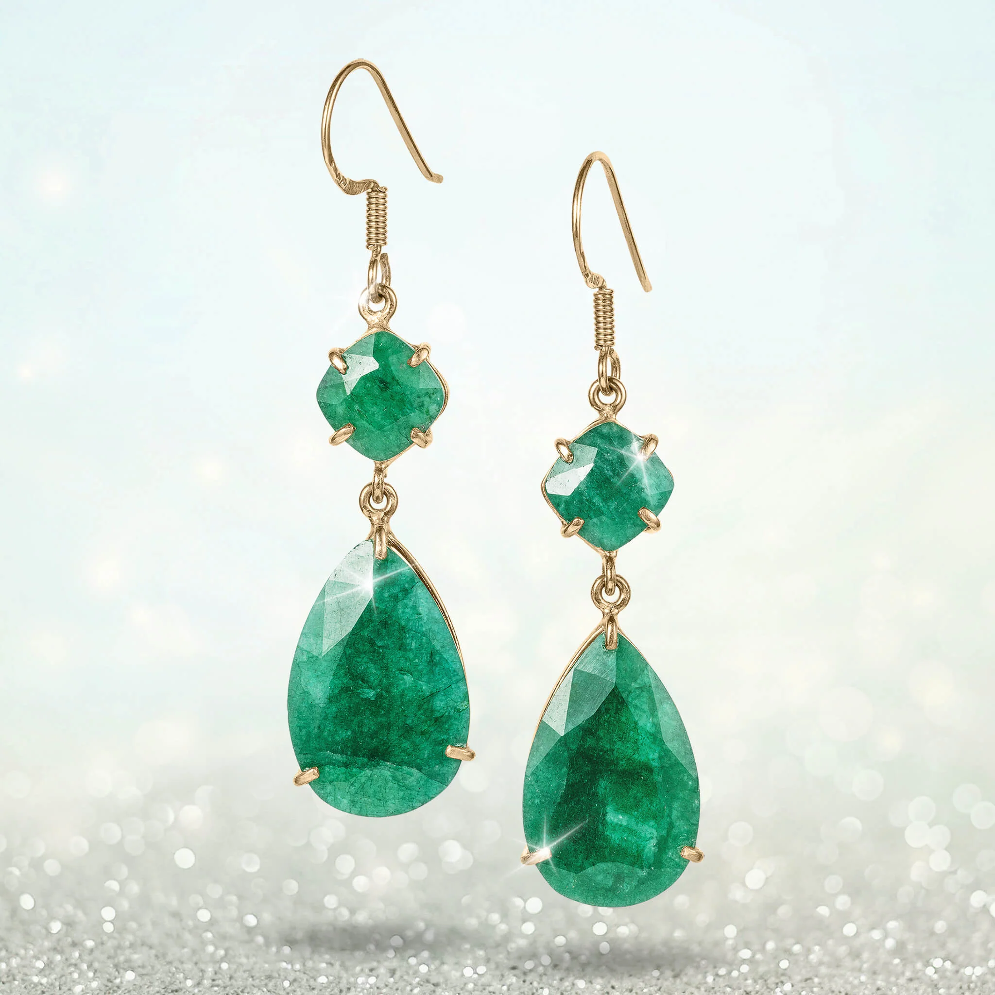 Esmeralda Drop Earrings - Image 2