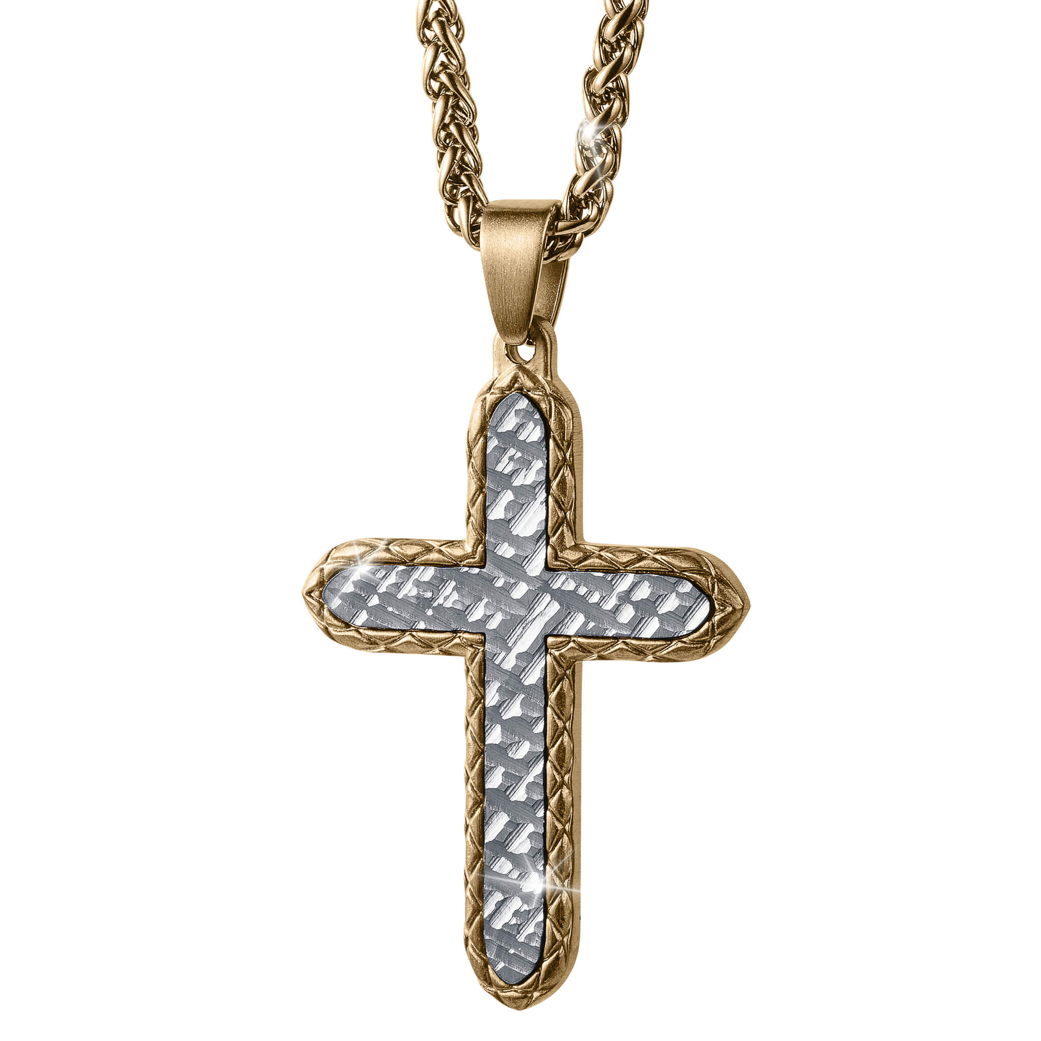 Etched Harmony Cross