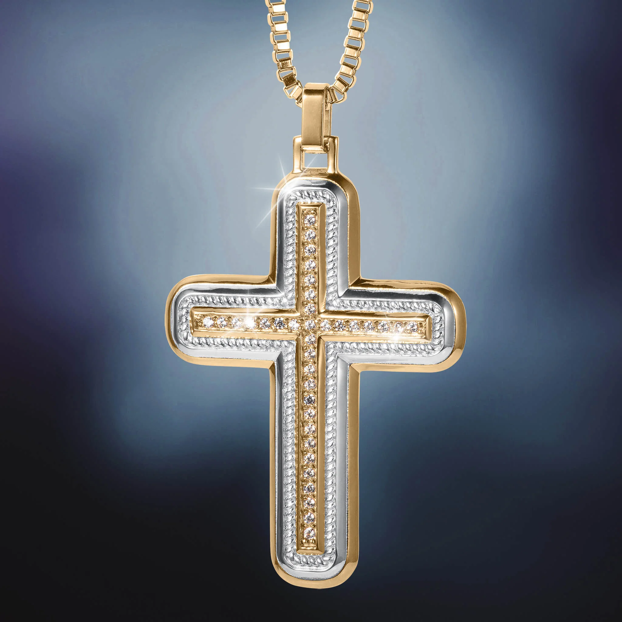Eternal Strength Cross Pendant - Image 2