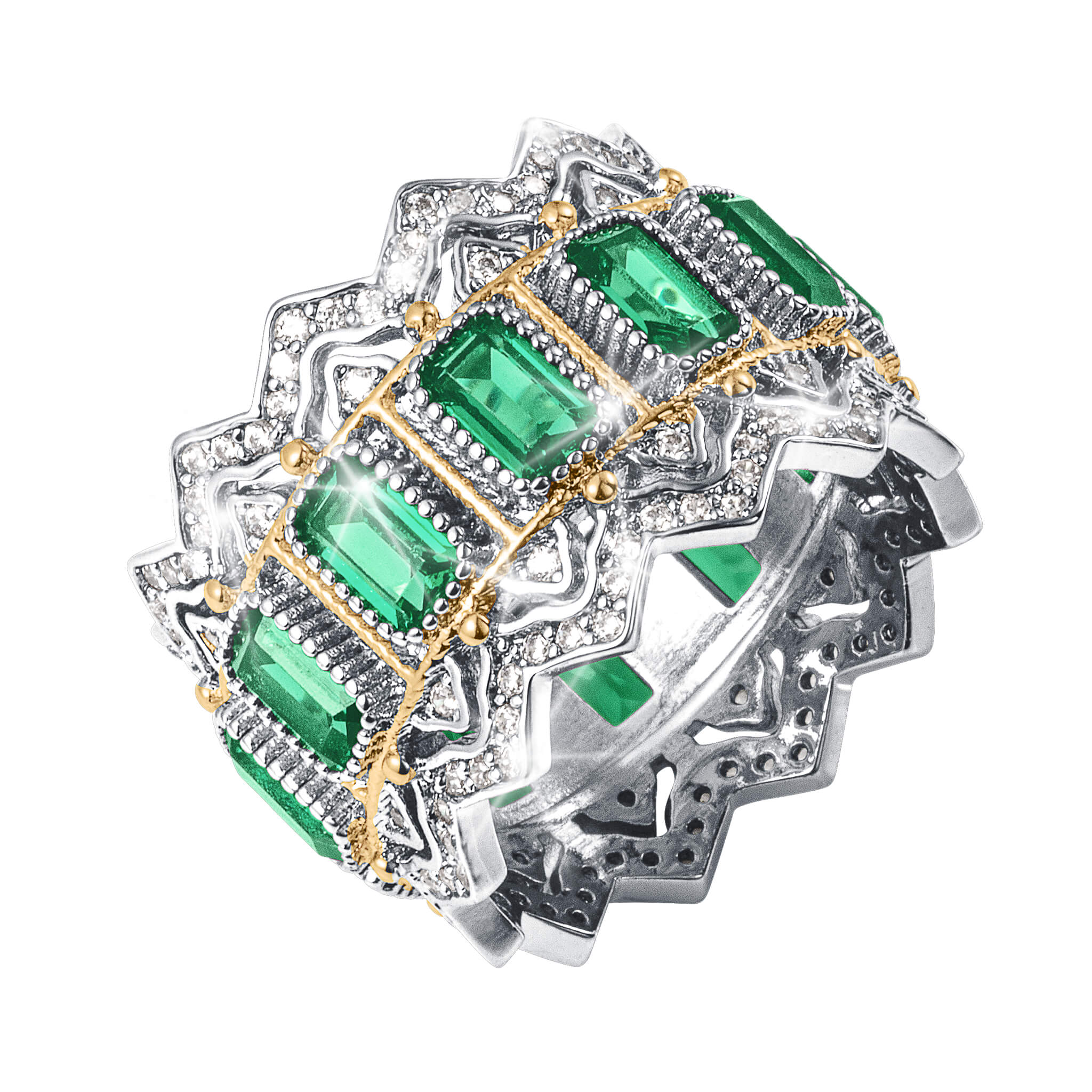 Eternity Wave Ladies RIng