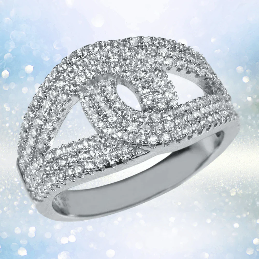 Eve Rhodium Ring - Image 2