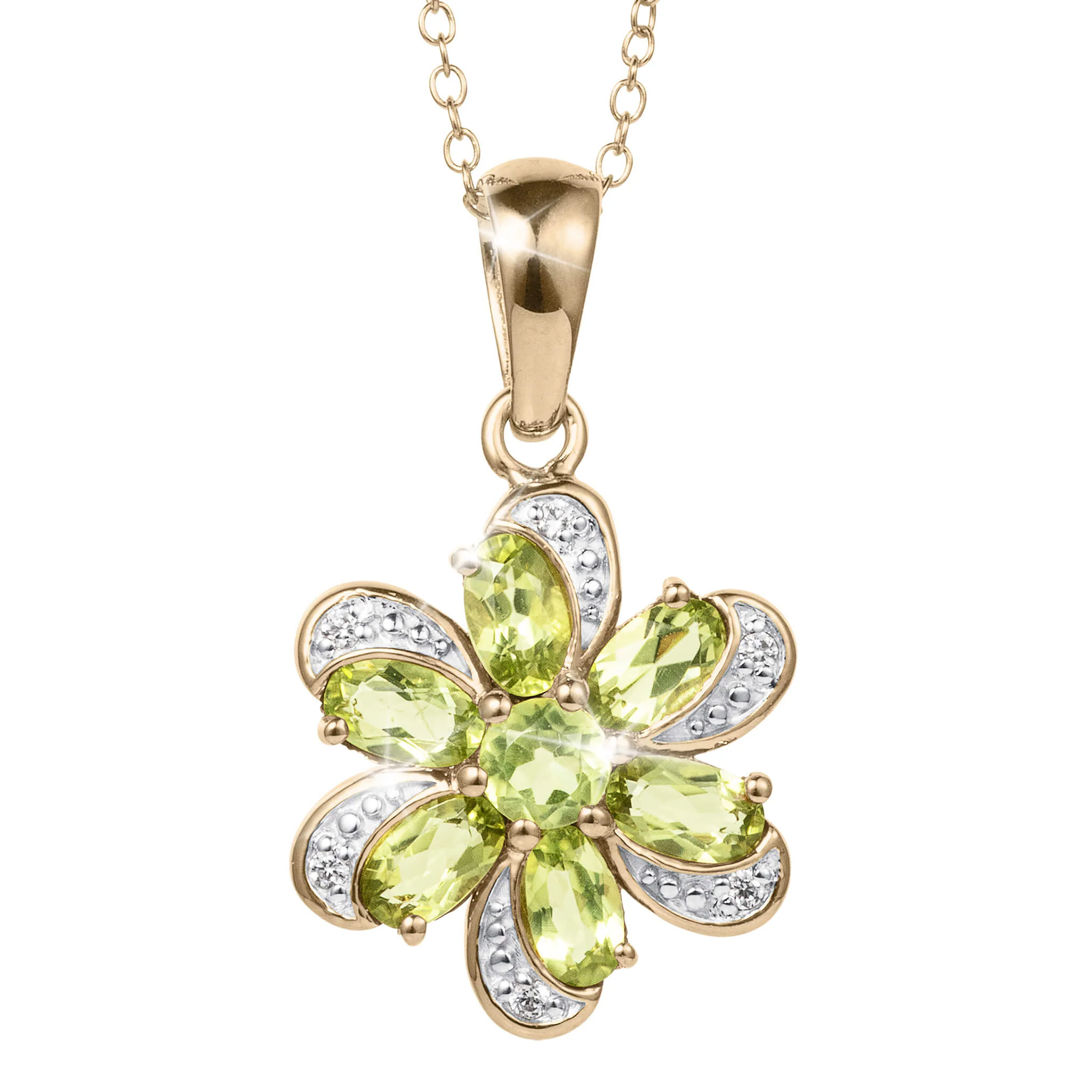 Flora Peridot Pendant