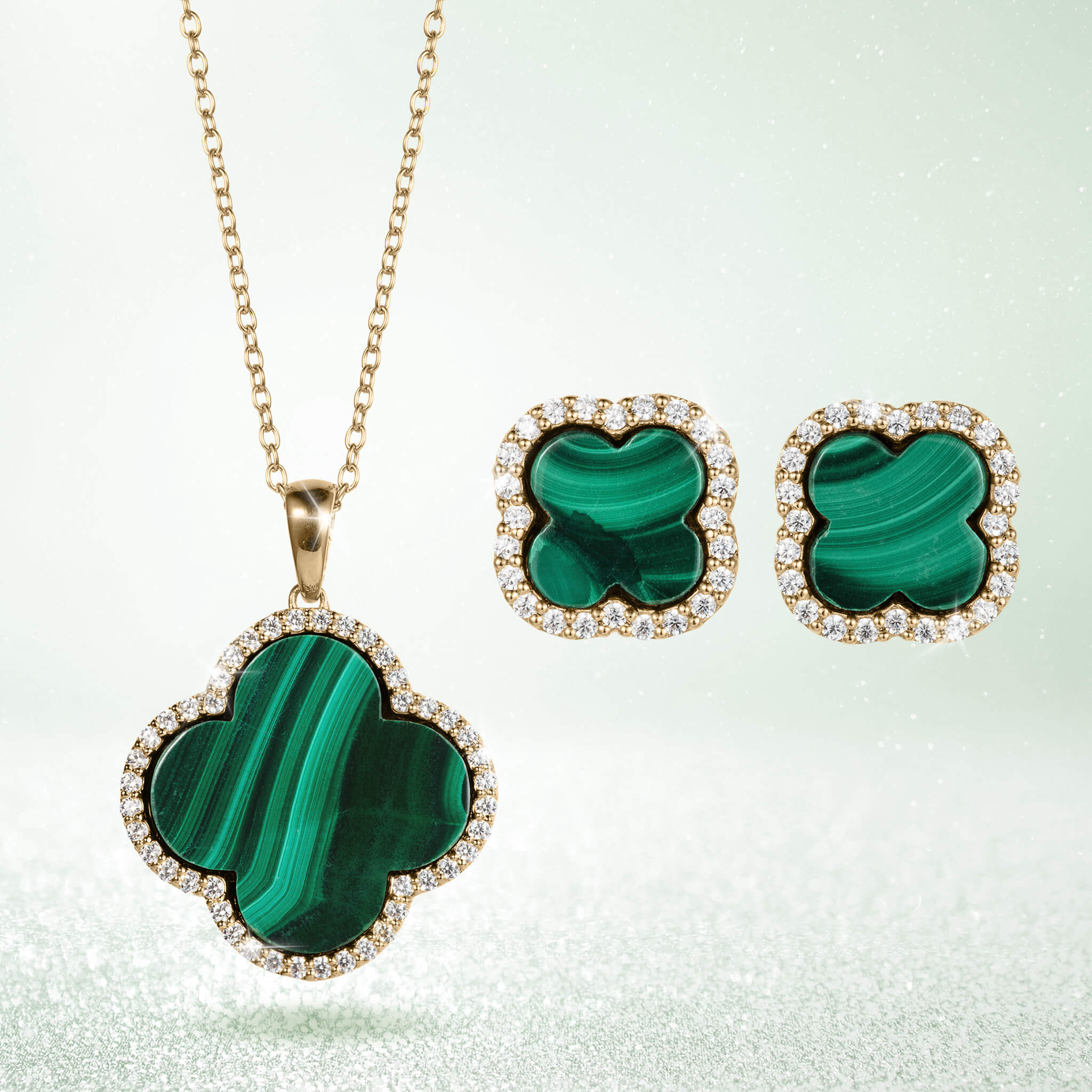 Fortuna Clover Malachite Collection - Image 2