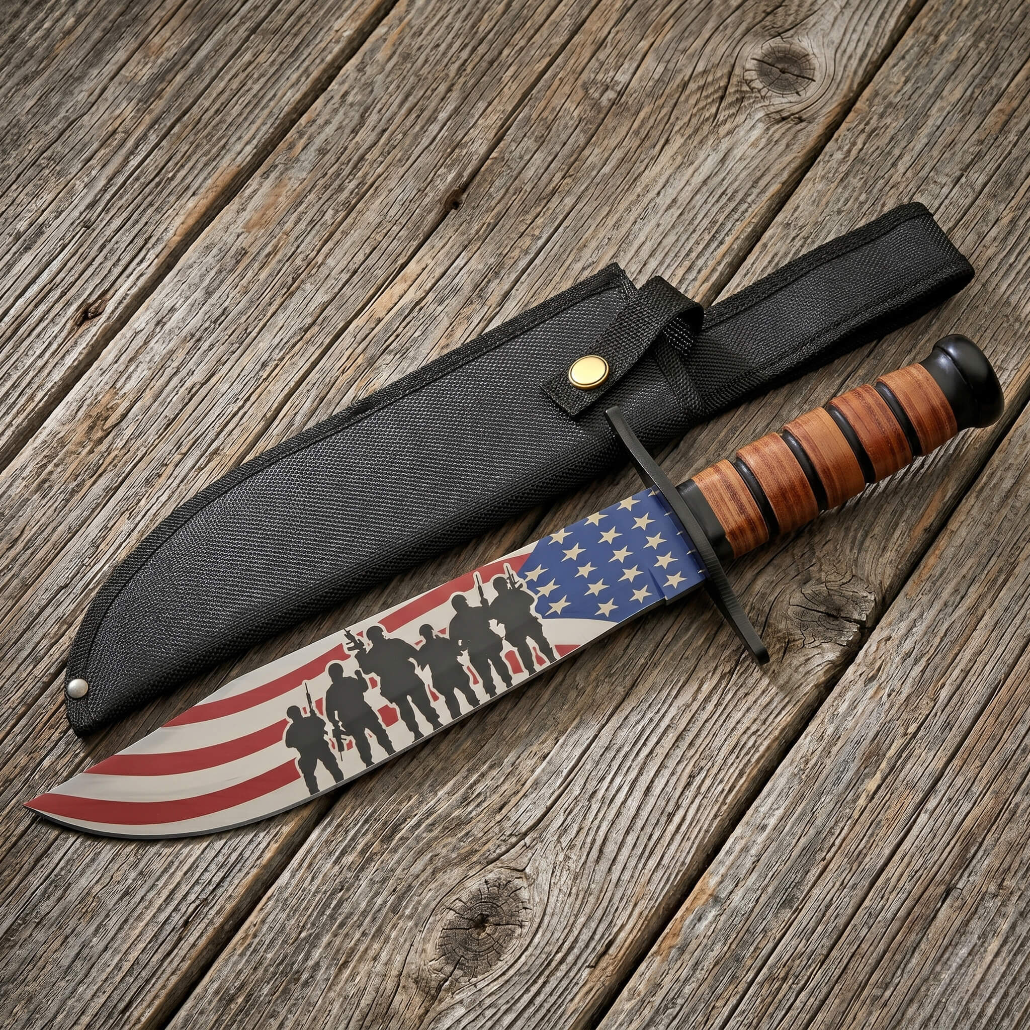 Freedom Fighter Bowie Knife - Image 2