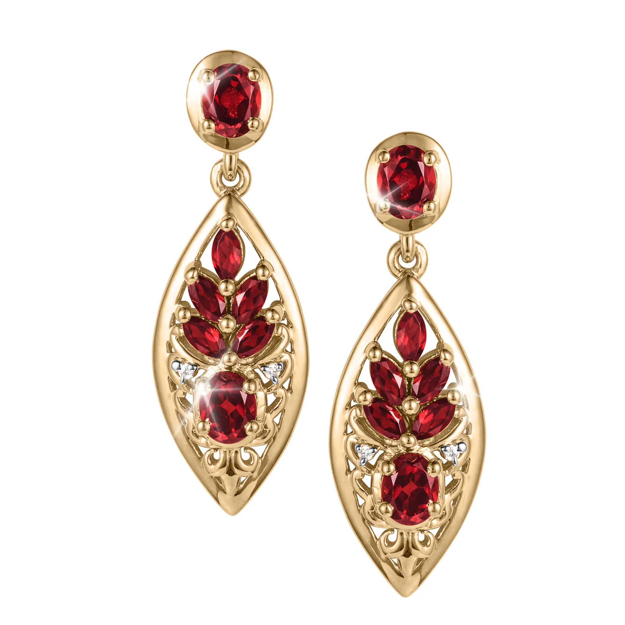 Gaia Flame Earrings