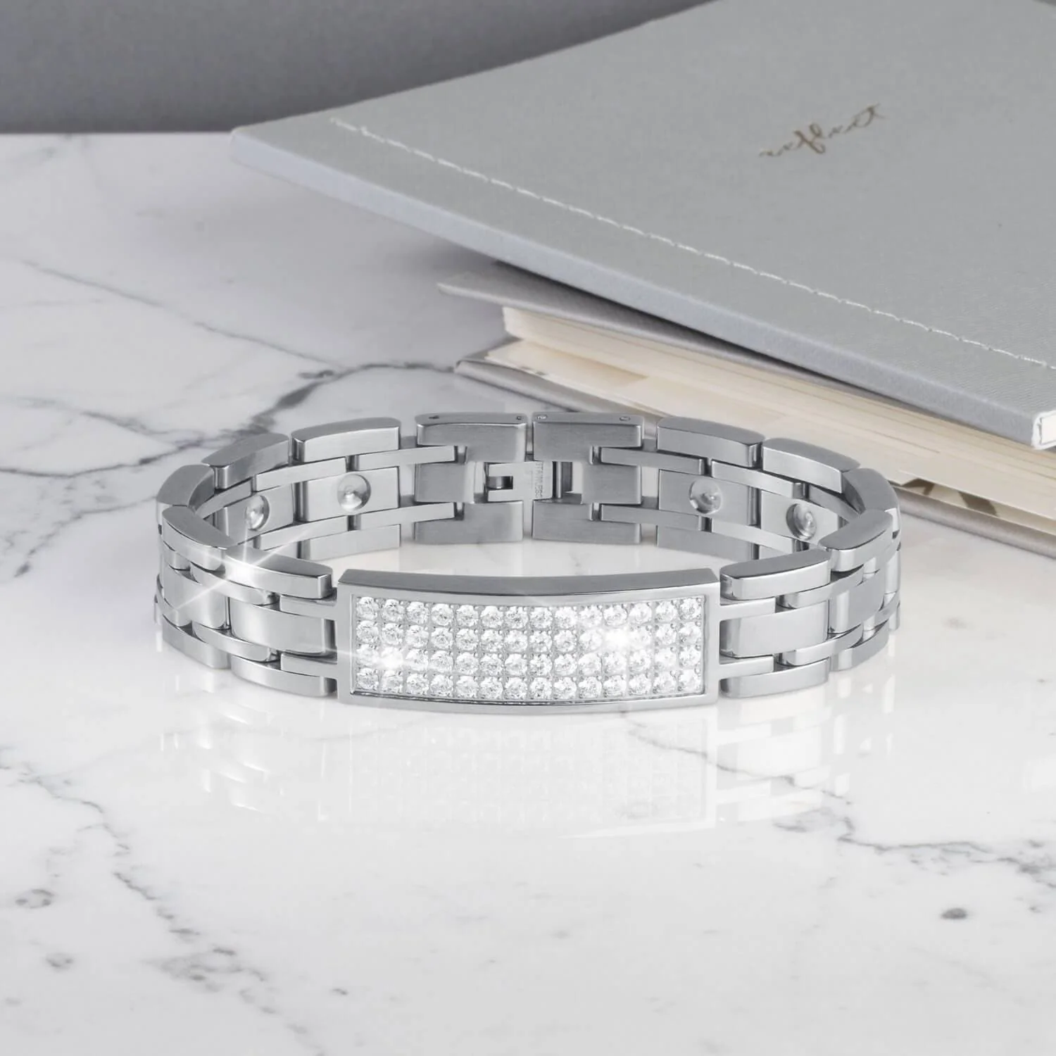 Galactic Men's Steel Bracelet - Image 3