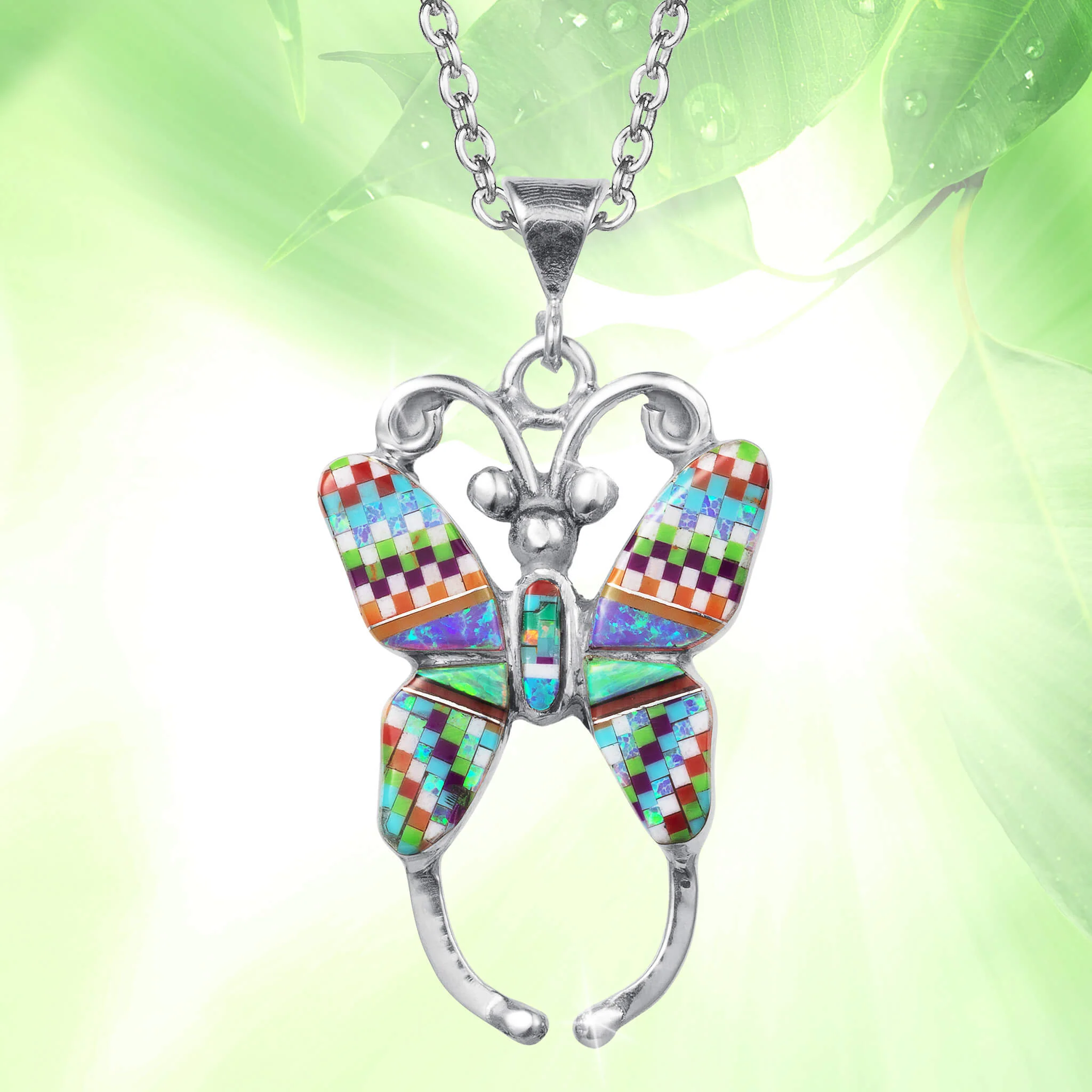 Gemflight Butterfly Pendant - Image 2