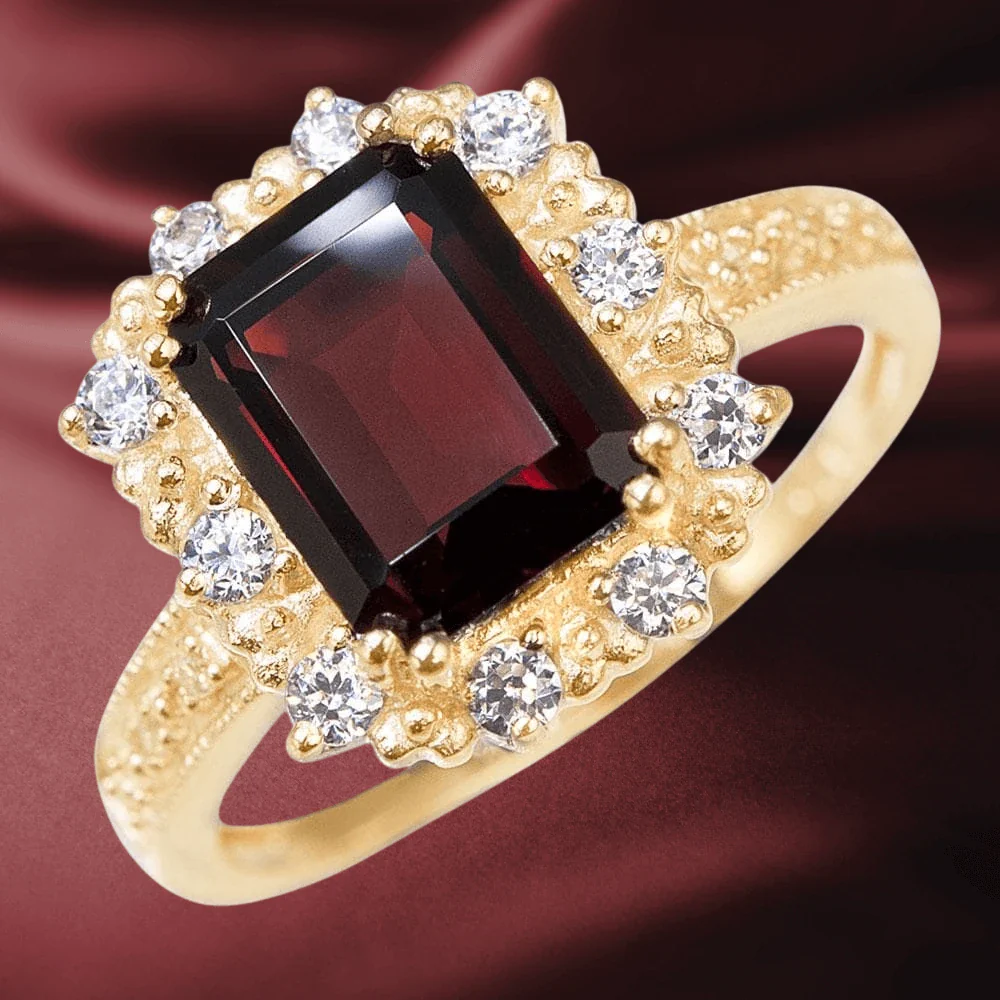 Genoa Garnet Ring - Image 2