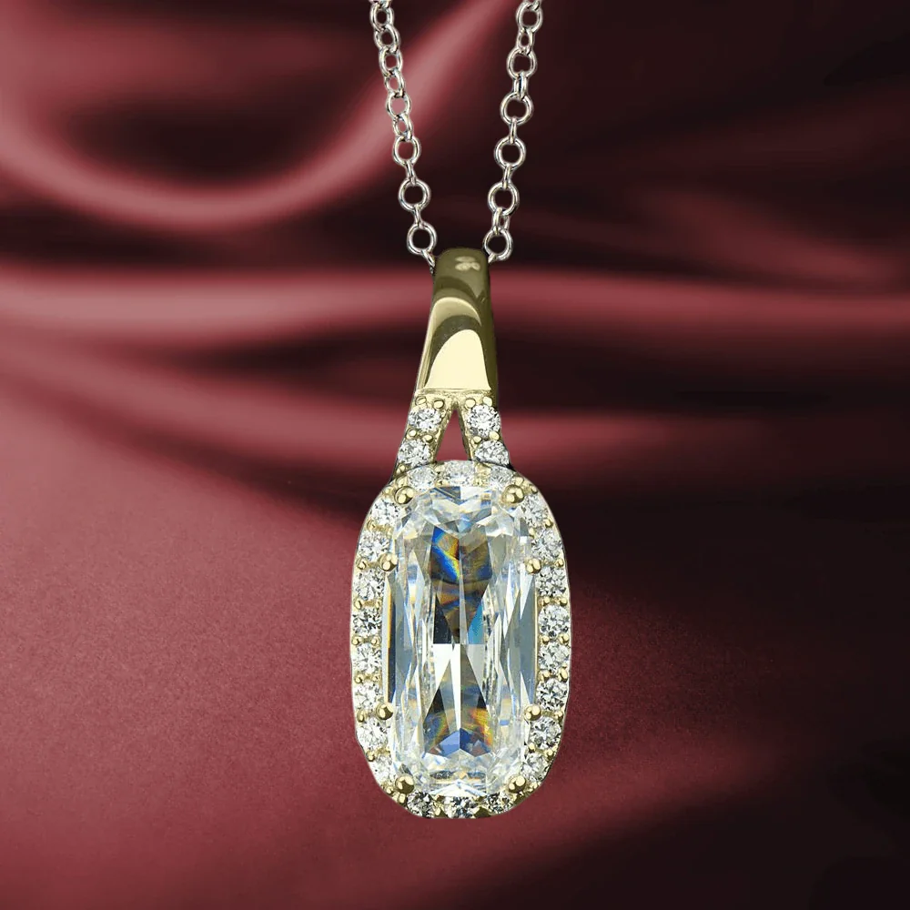 Glacier Collection Gold Pendant - Image 2