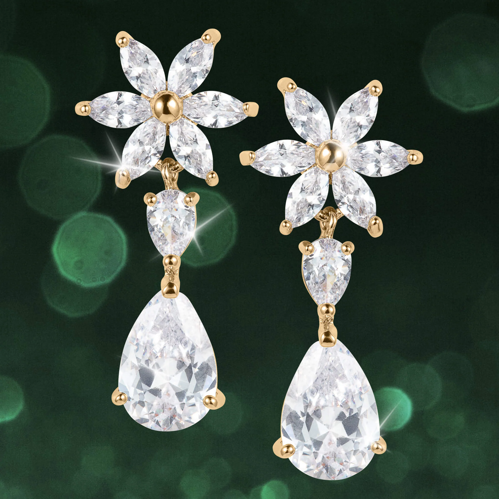 Golden Affinity Earrings - Image 2