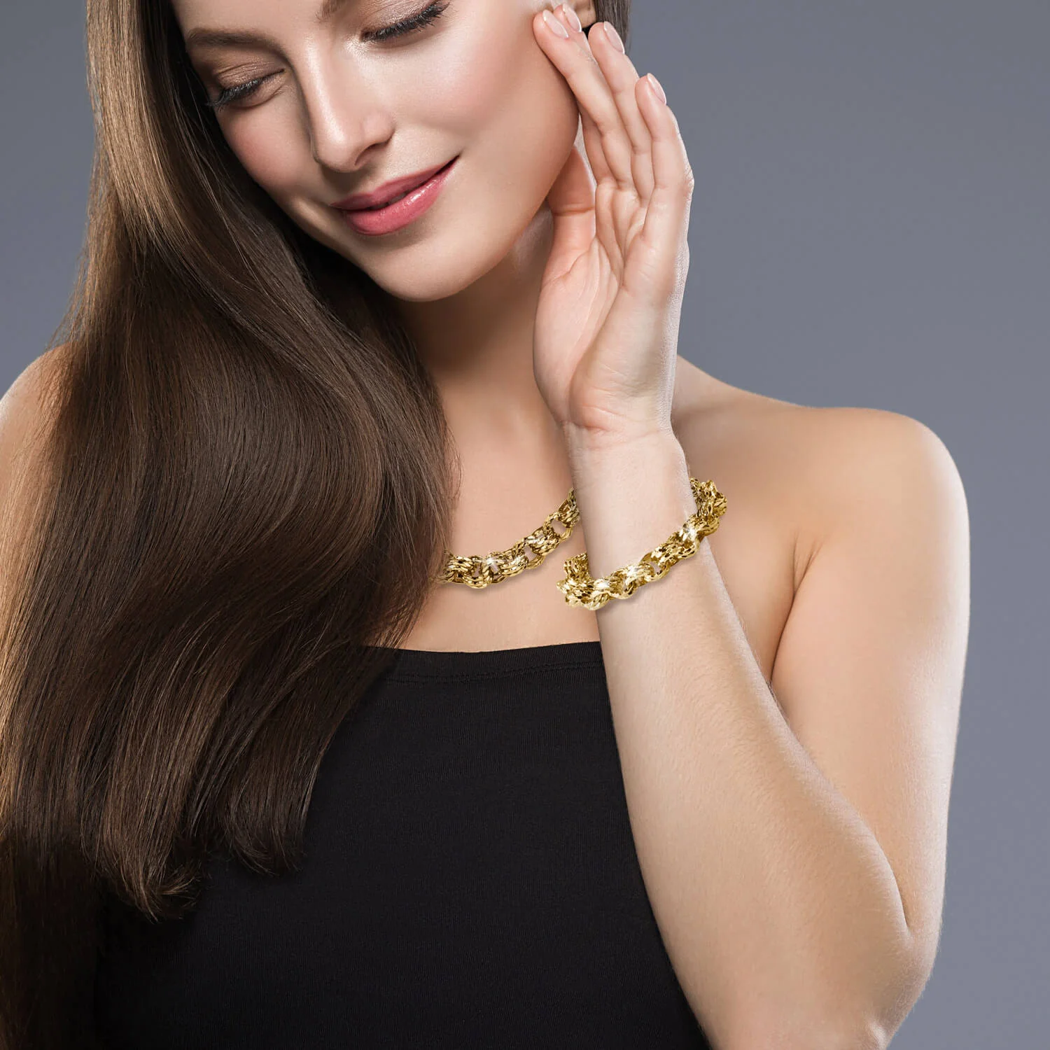 Golden Cirque Necklace - Image 2