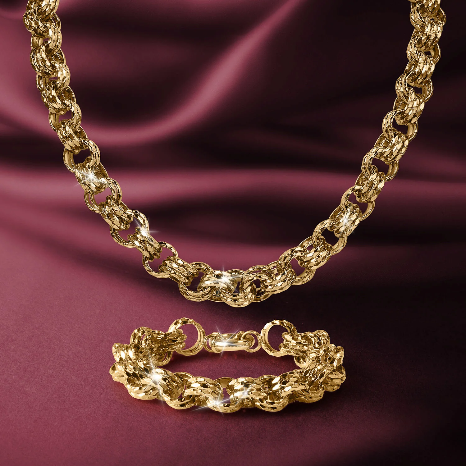 Golden Cirque Necklace - Image 3