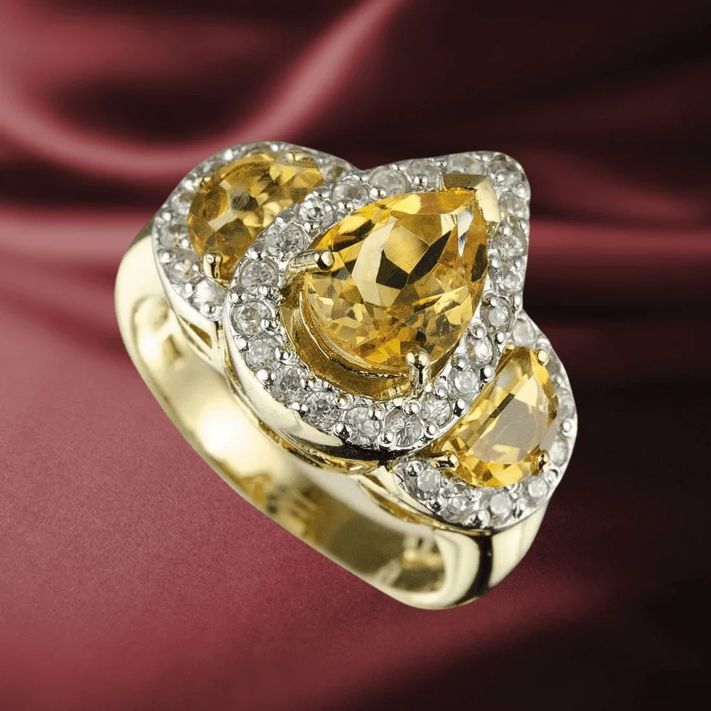 Golden Citrine Ring - Image 2