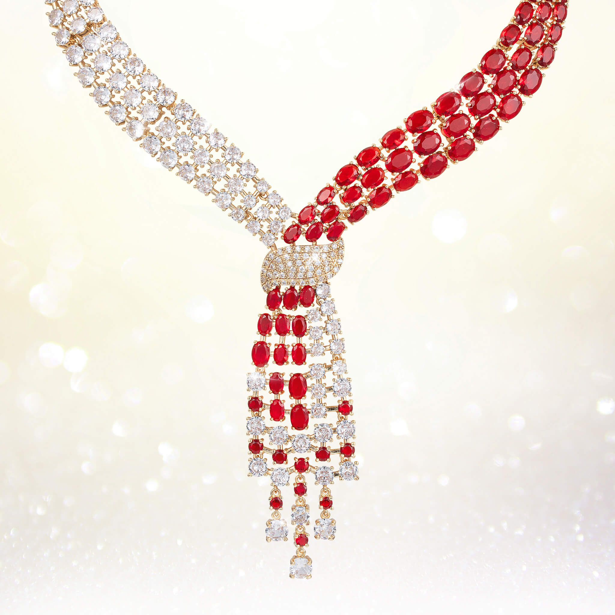 Golden Flamenco Necklace - Image 2