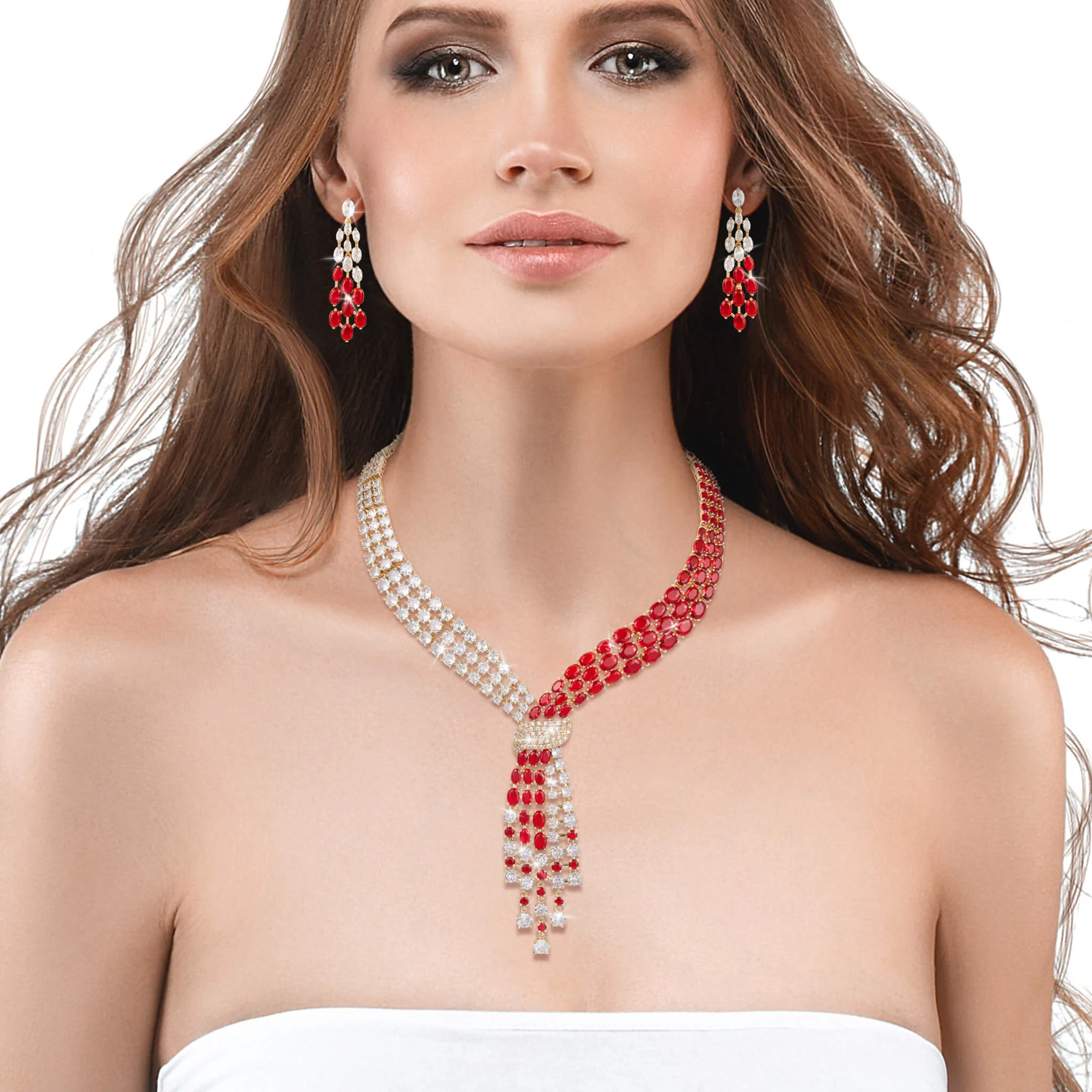 Golden Flamenco Necklace - Image 3