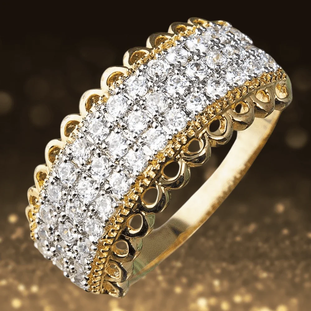 Golden Lace Ring - Image 2
