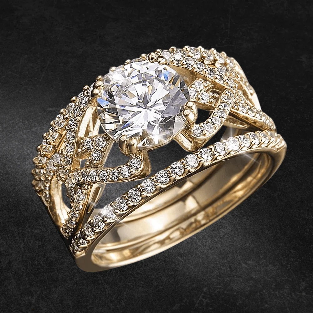 Golden Luna Ring - Image 2