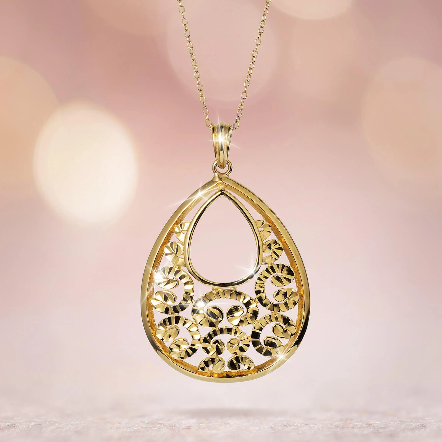 Golden Paloma Pendant - Image 3
