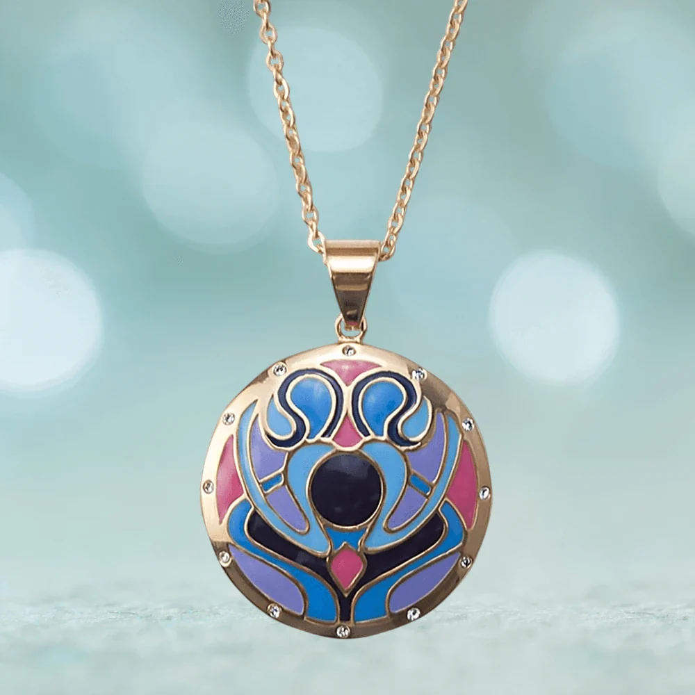 Golden Peacock Pendant - Image 2