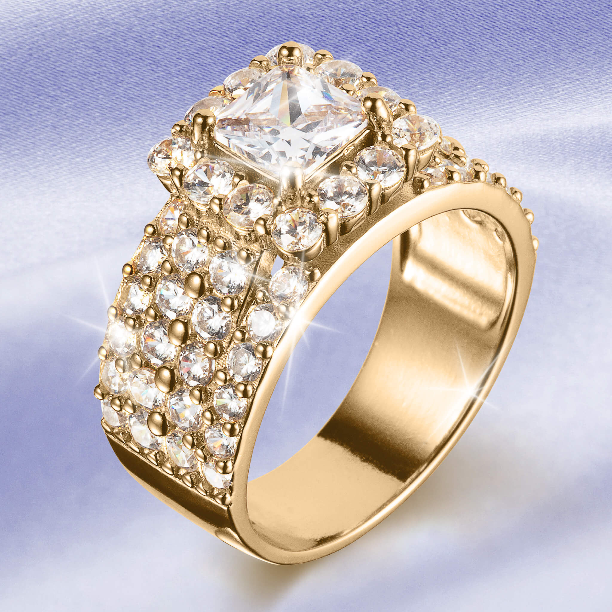 Golden Princess Ladies Ring - Image 2