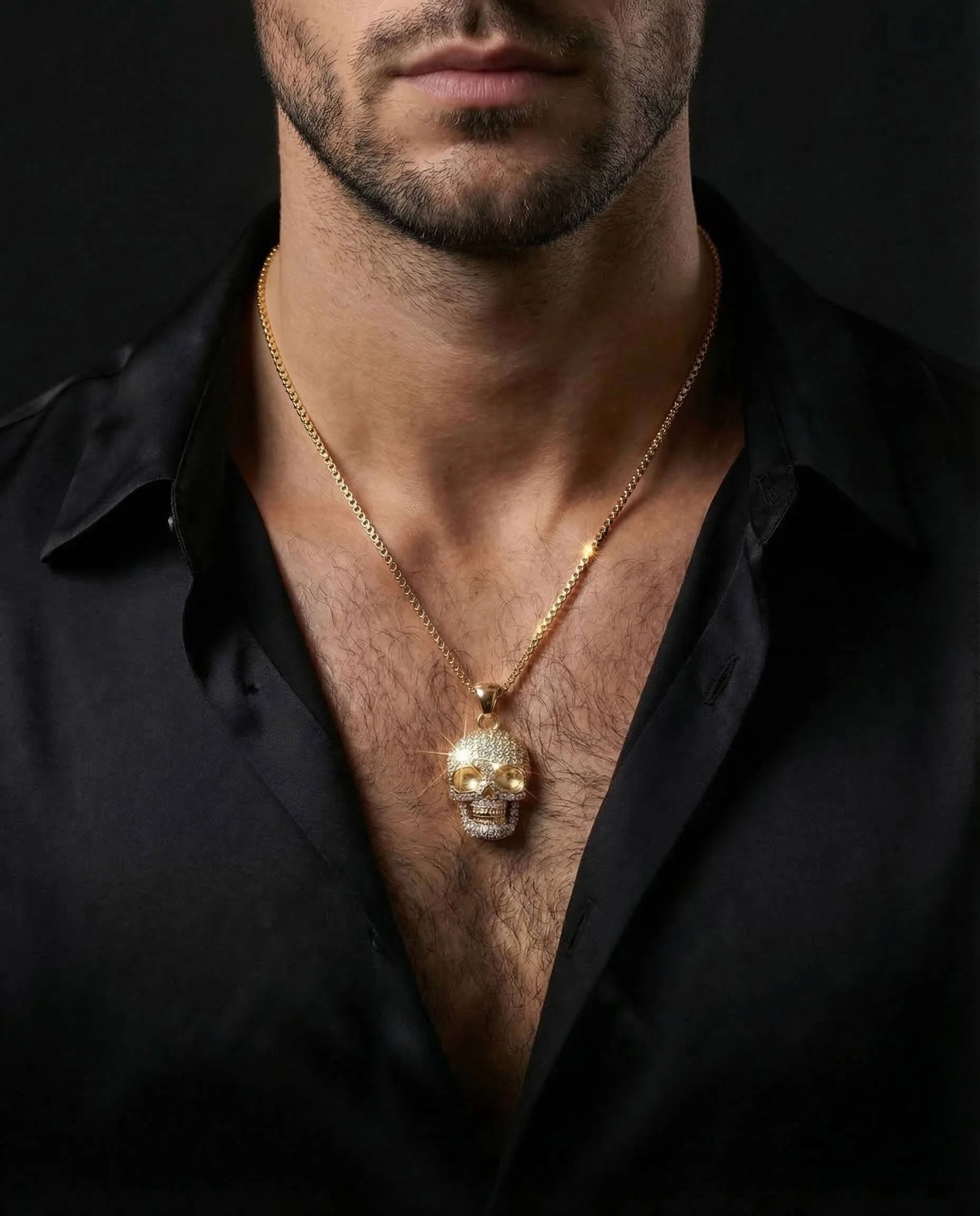 Golden Reaper Men’s Pendant - Image 3