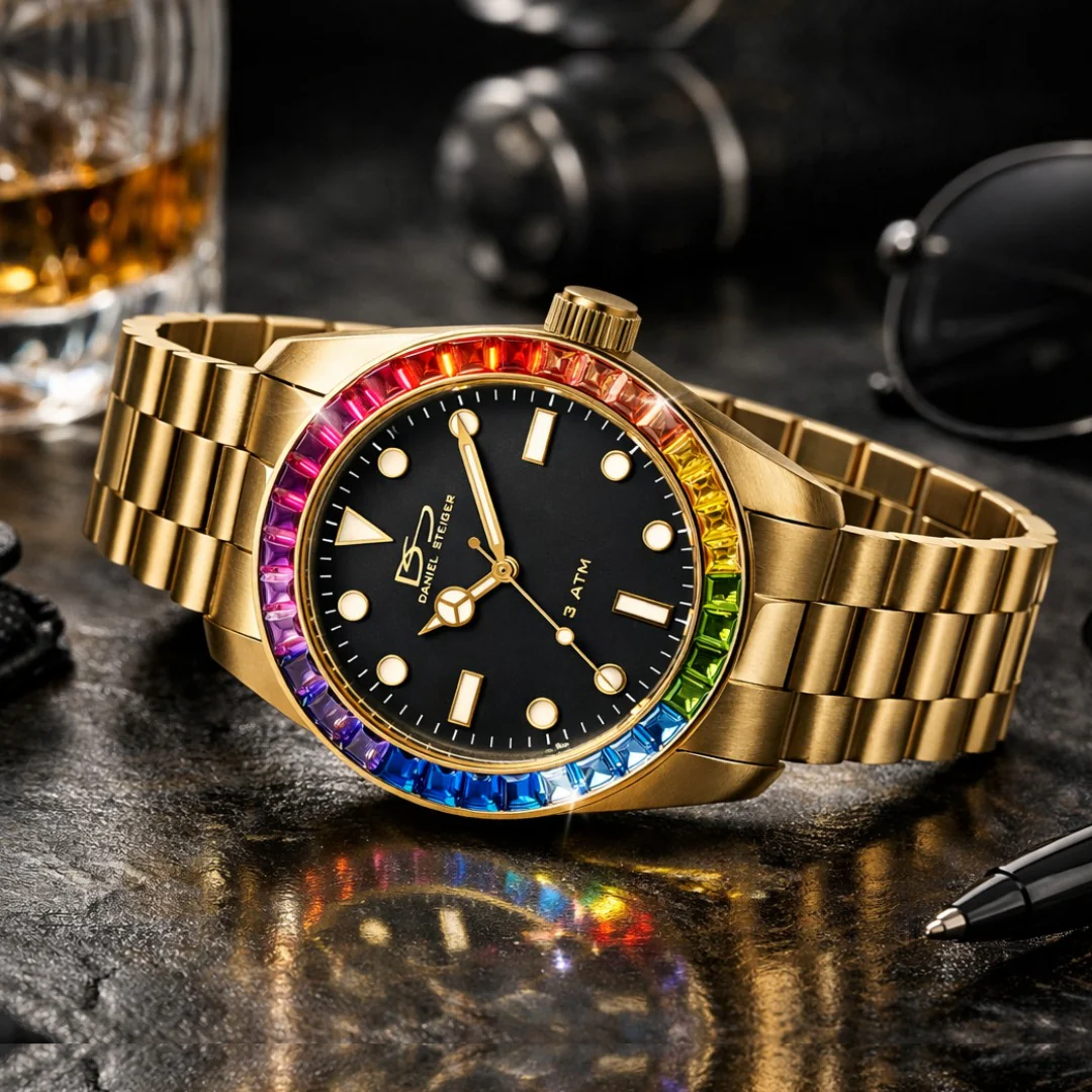 Golden Spectrum Watch - Image 4