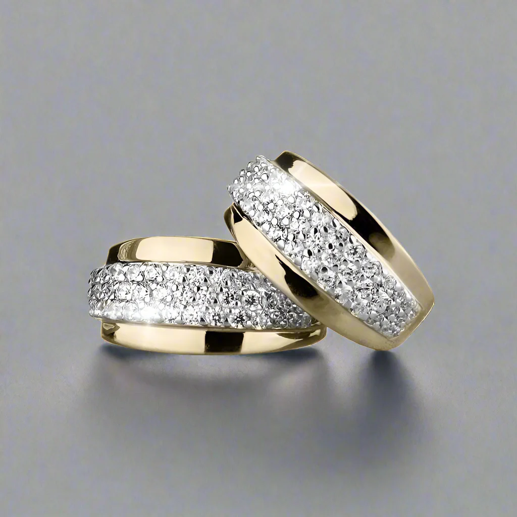 Golden Stardust Earrings - Image 2