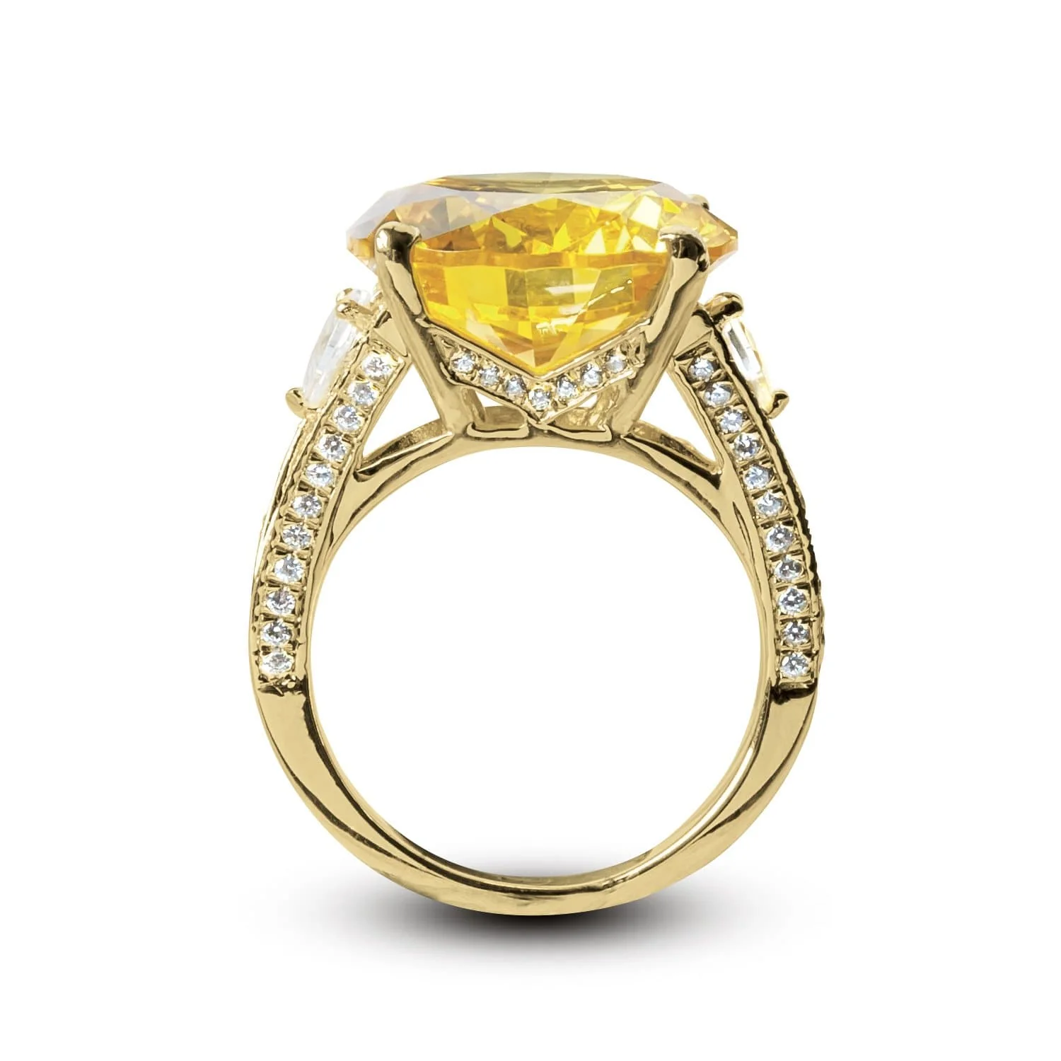 Golden Sun-Drop Ring - Image 3